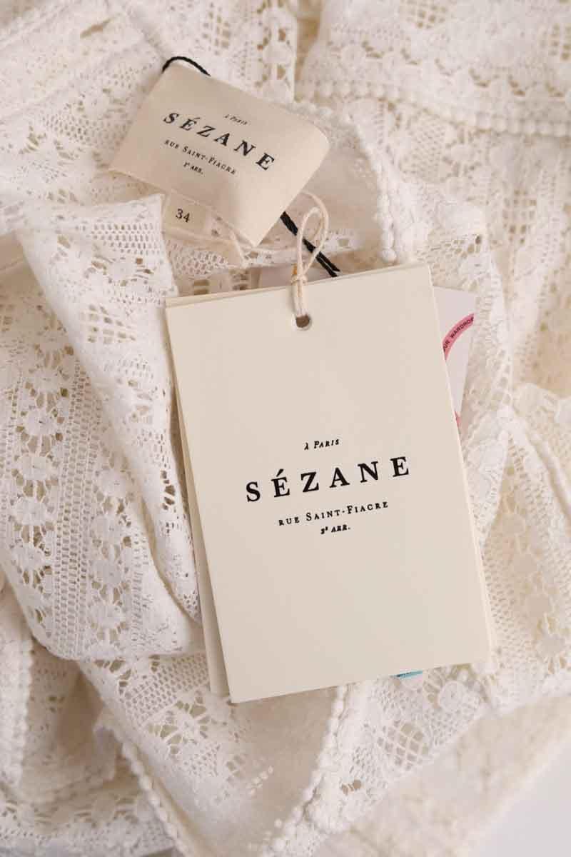 Robe SEZANE - Seconde main Beige