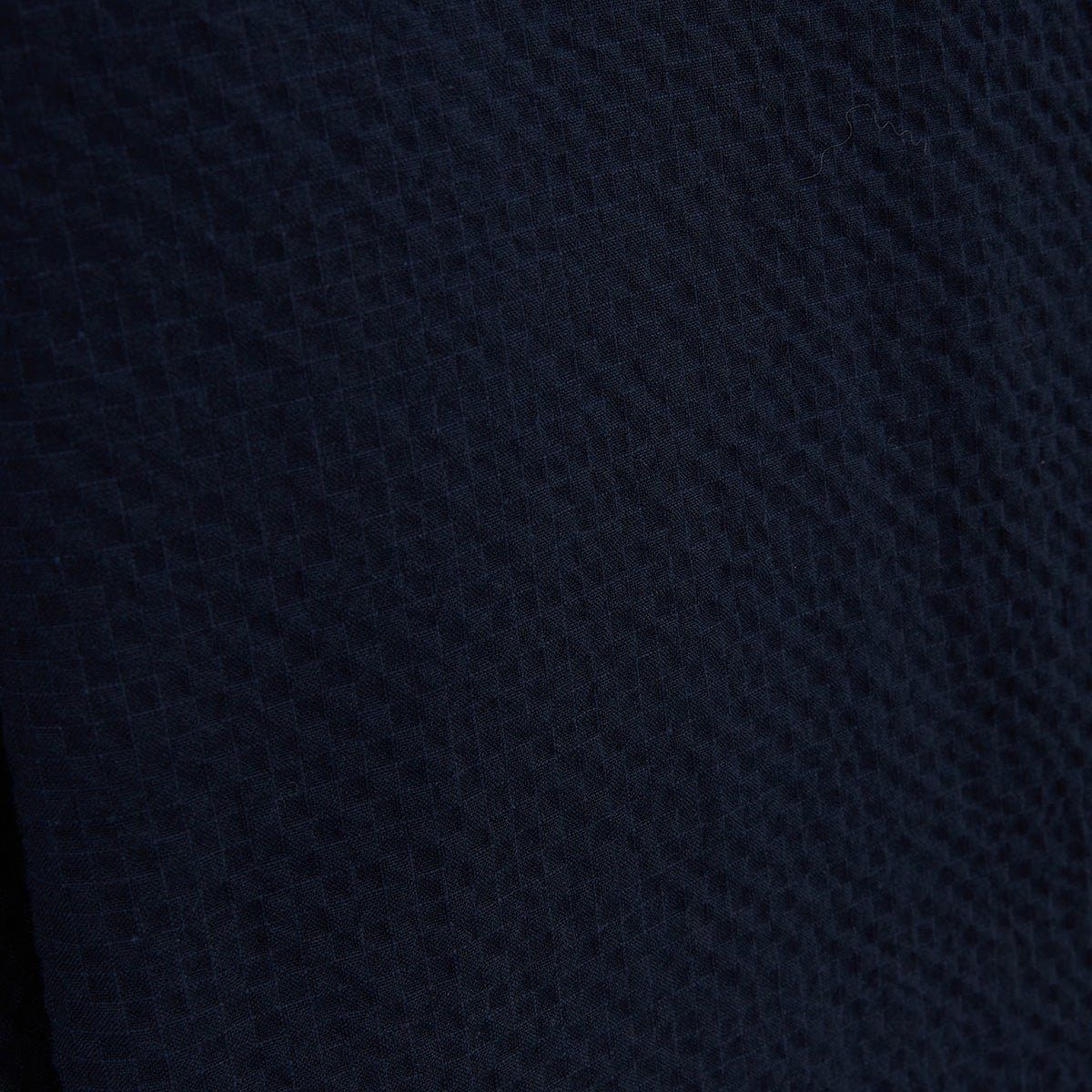 Veste worker en coton seersucker SERGE BLANCO Bleu