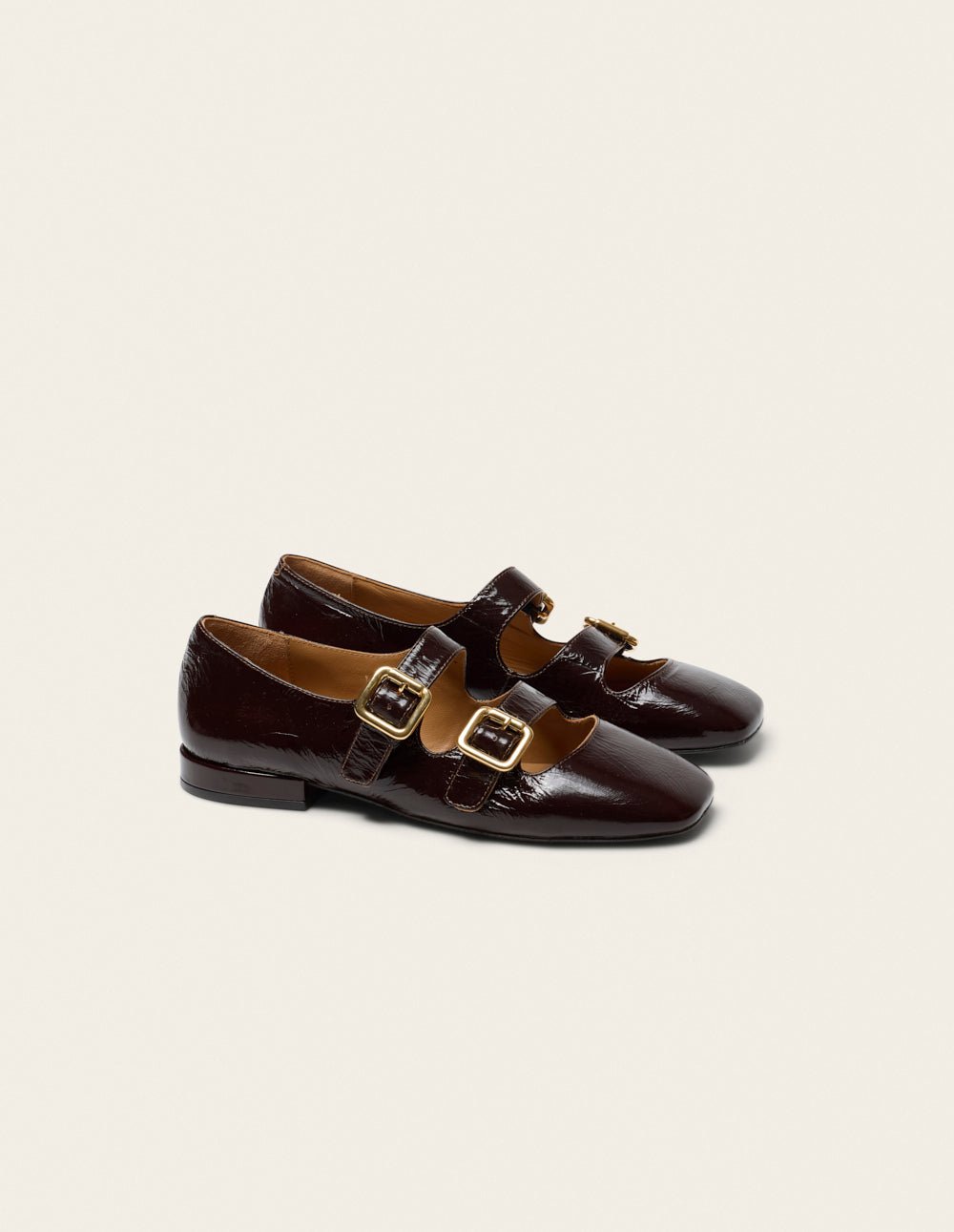 Ballet pumps ODAJE Brown