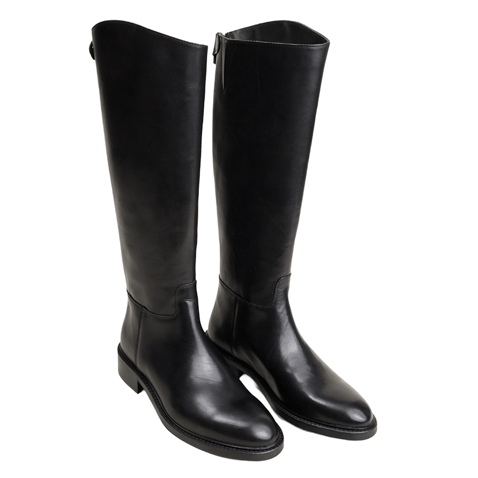 Bottes en cuir JONAK Noir