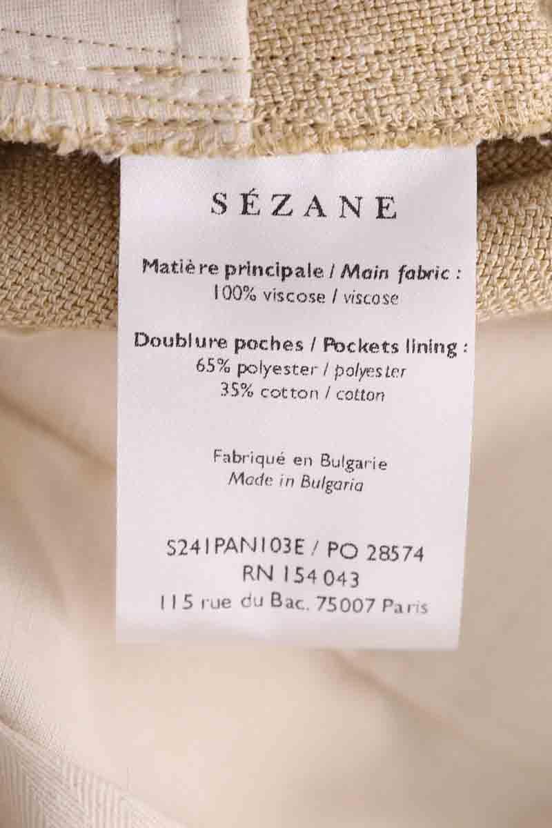 Pants SEZANE - Seconde main Beige