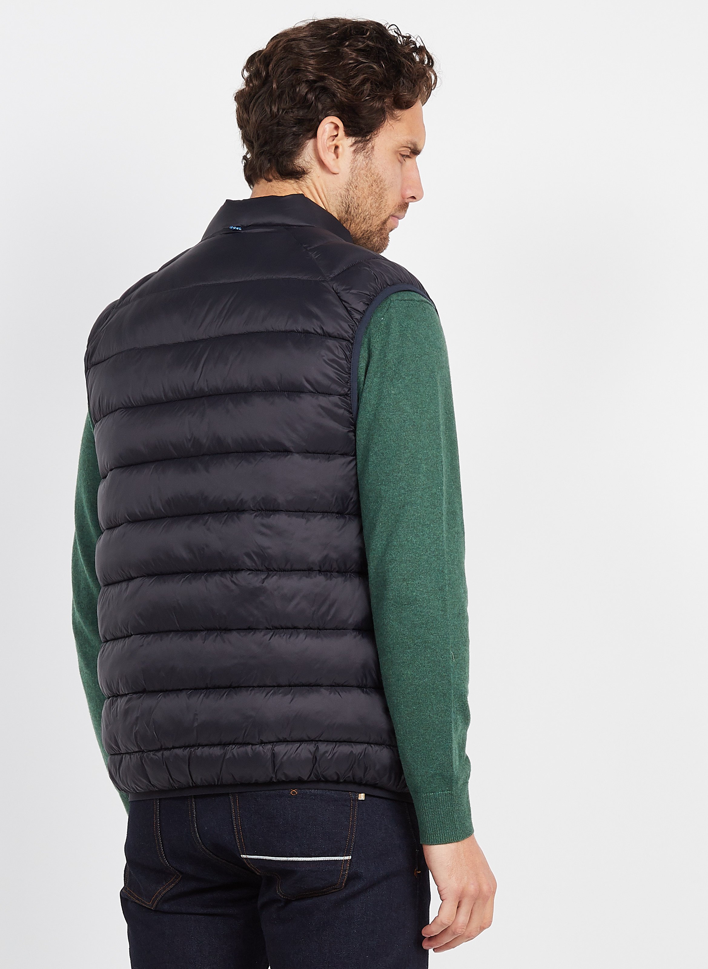 Sleeveless Recycled Nylon Padded Jacket 