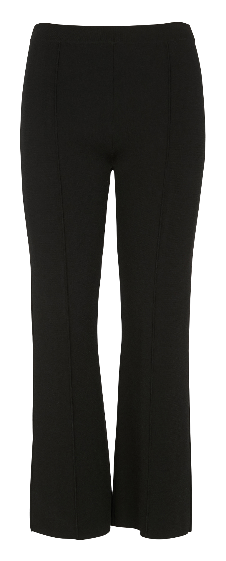 Wide-leg stretch fabric pants THEORY Black