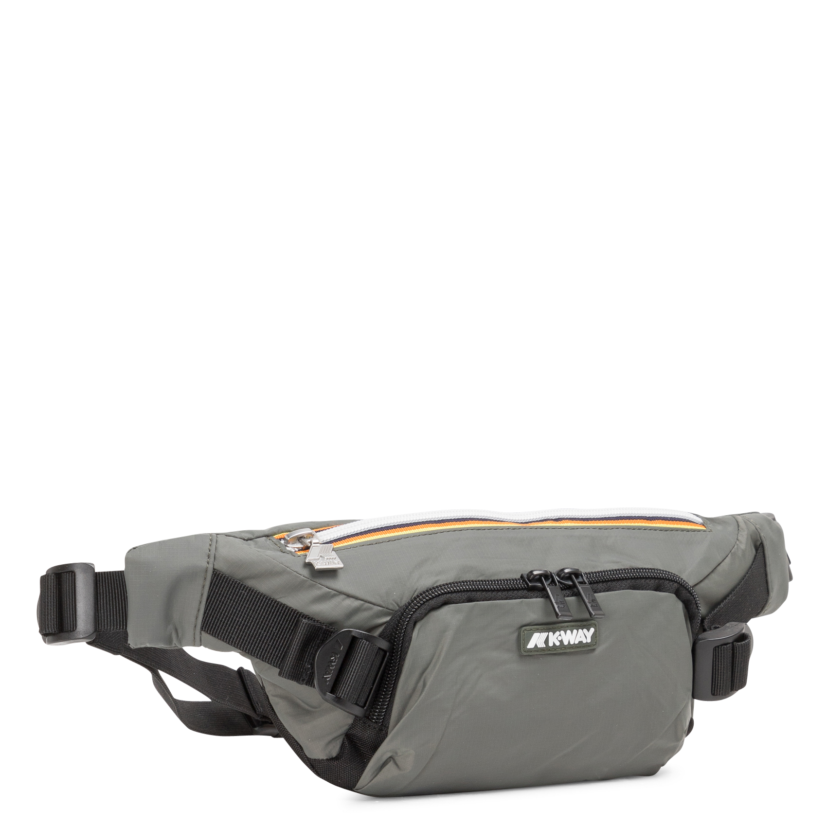 Waterproof nylon waist bag Green