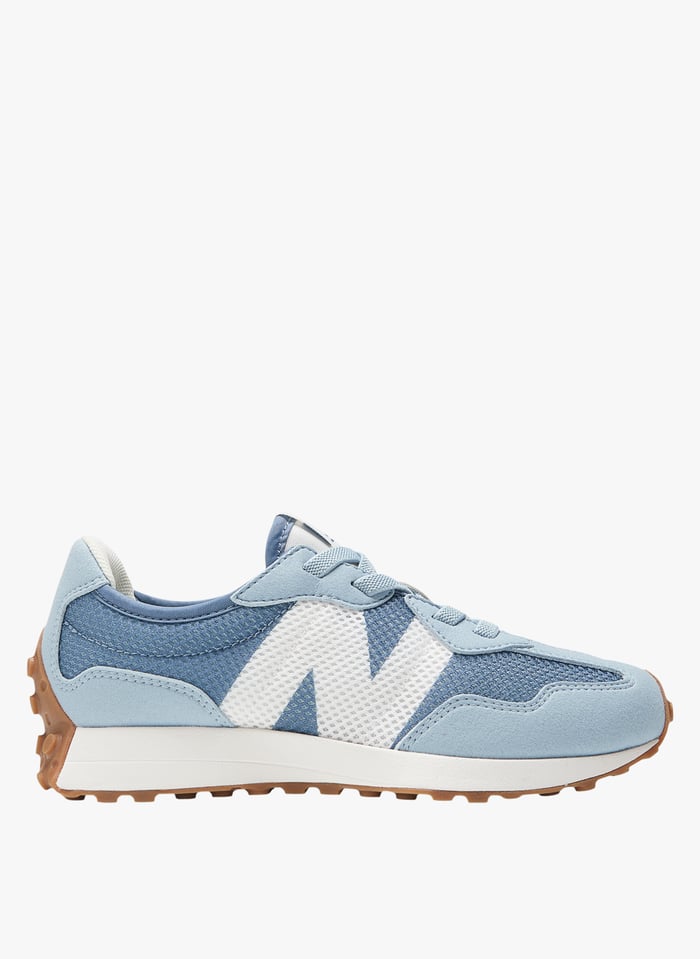 Baskets basses bi mati re lacets lastiques Bleu