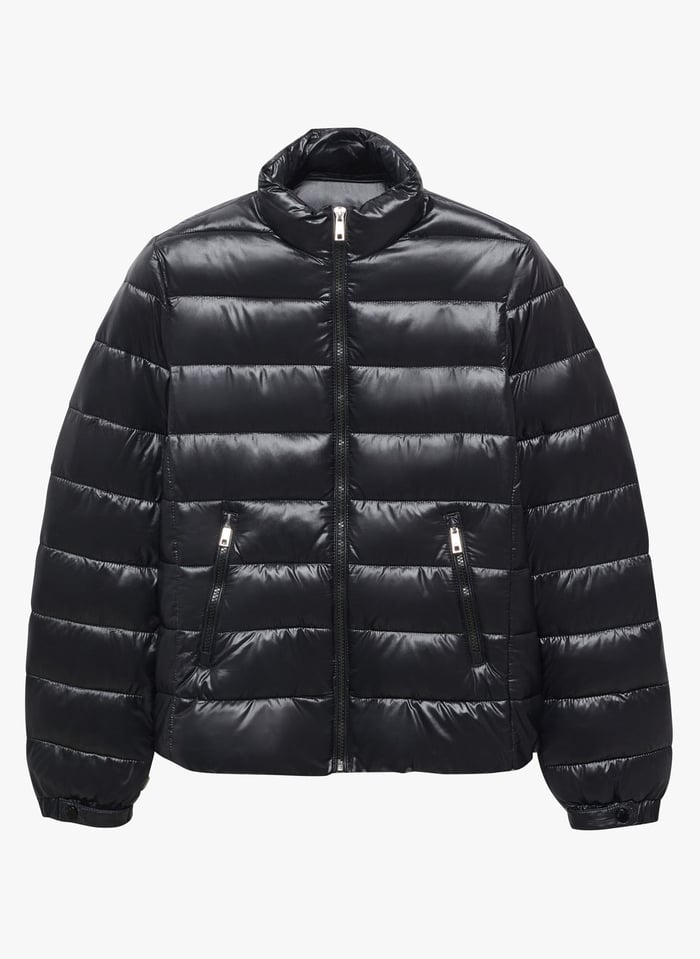 Mango black top puffer jacket