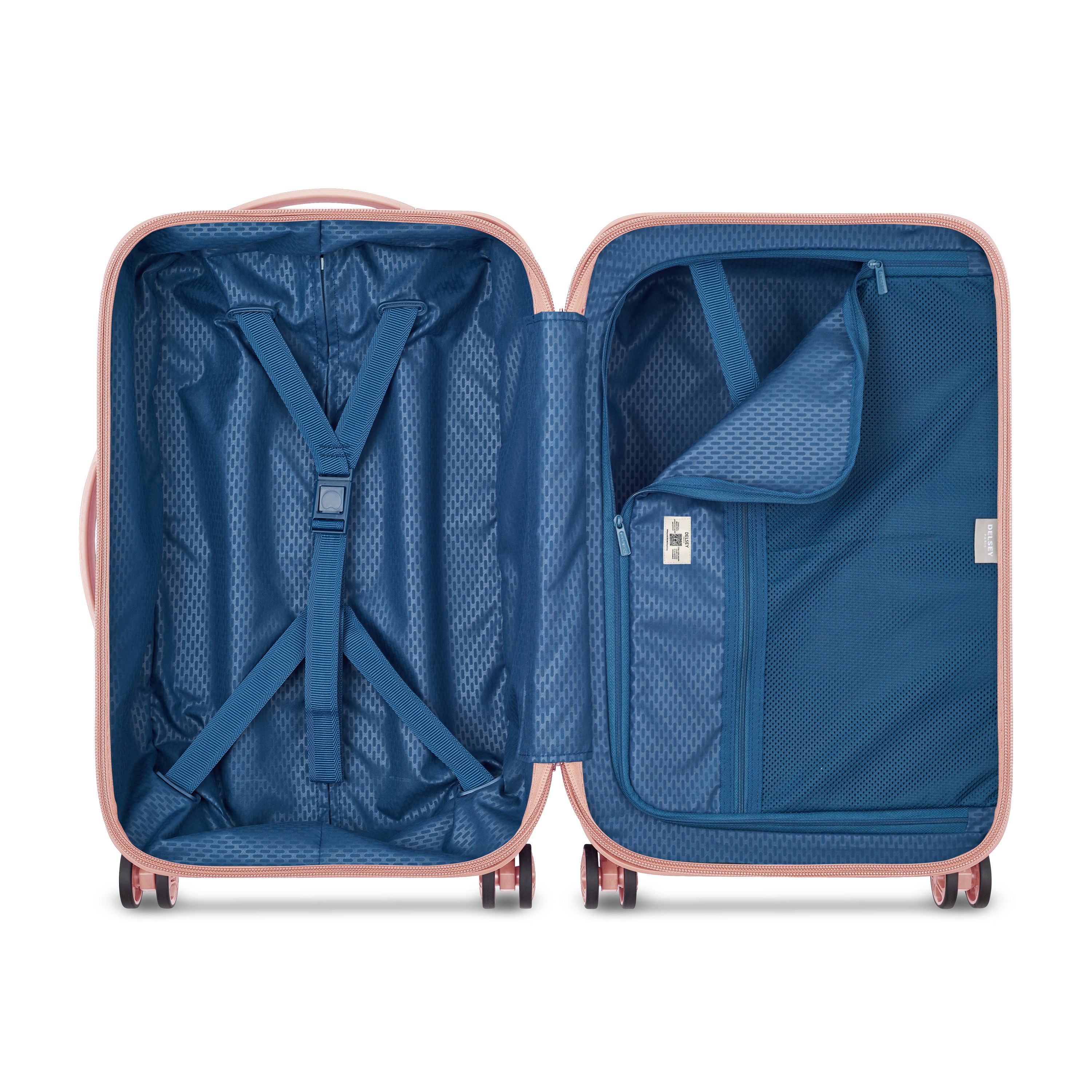 Rigid cabin suitcase DELSEY PARIS Pink