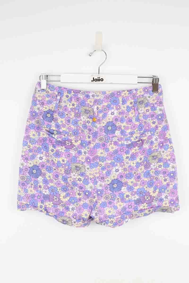 Cotton mini shorts ANTIK BATIK - Seconde Main Purple
