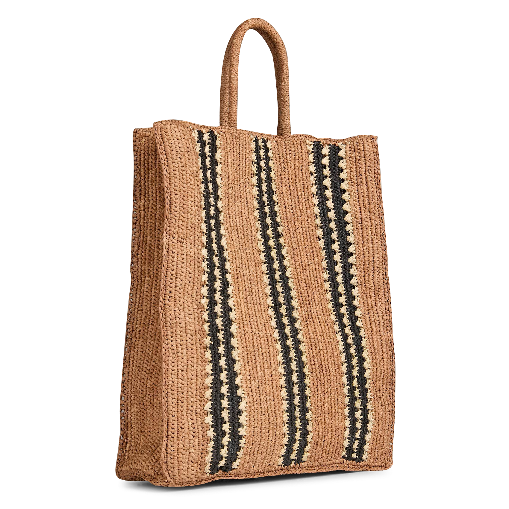 Raffia tote bag CAMALYA Beige