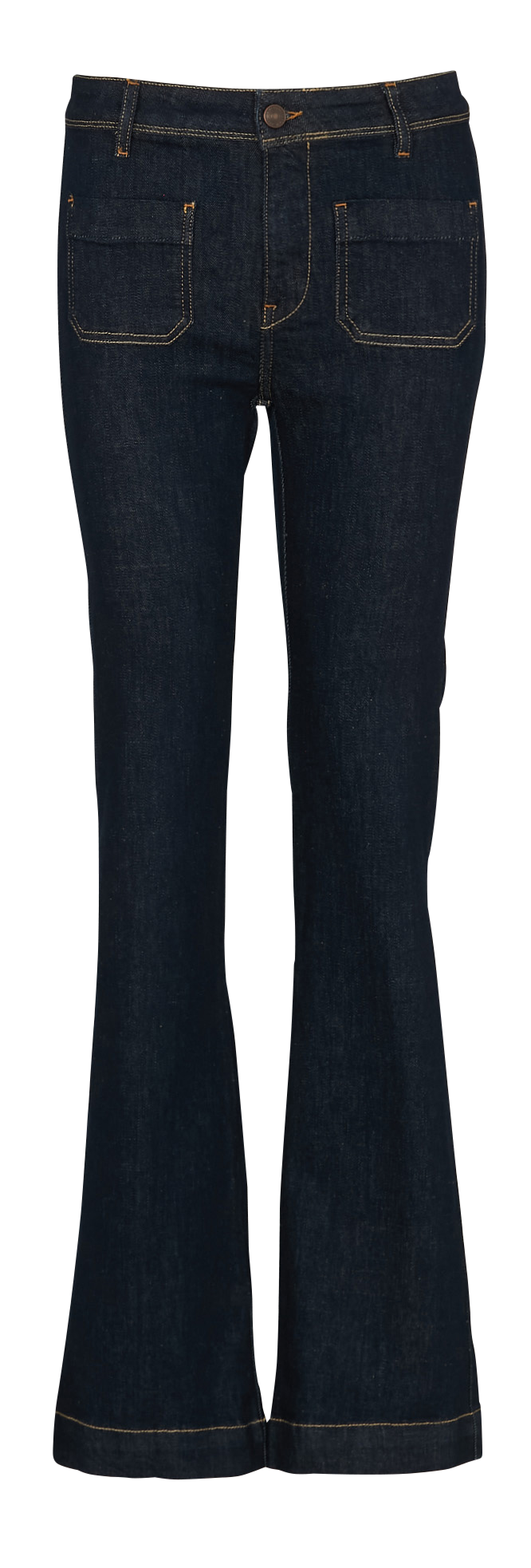 Bootcut-jeans | katoenblend ACQUAVERDE Blauw