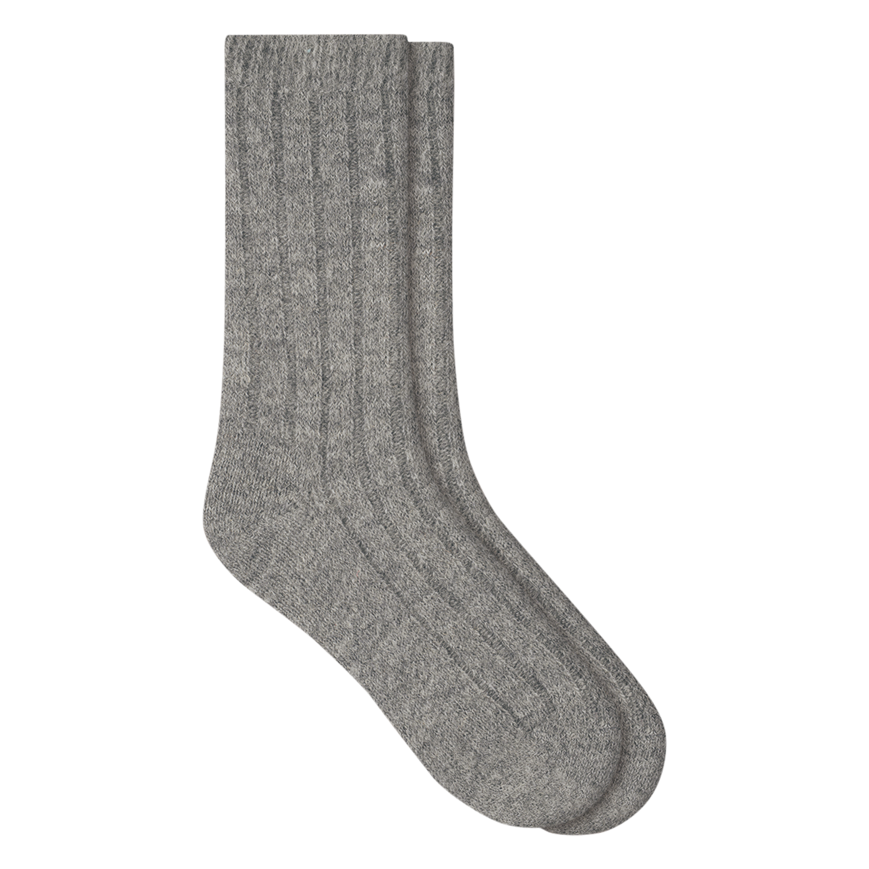 Ribbed mid-calf socks BLEUFORET