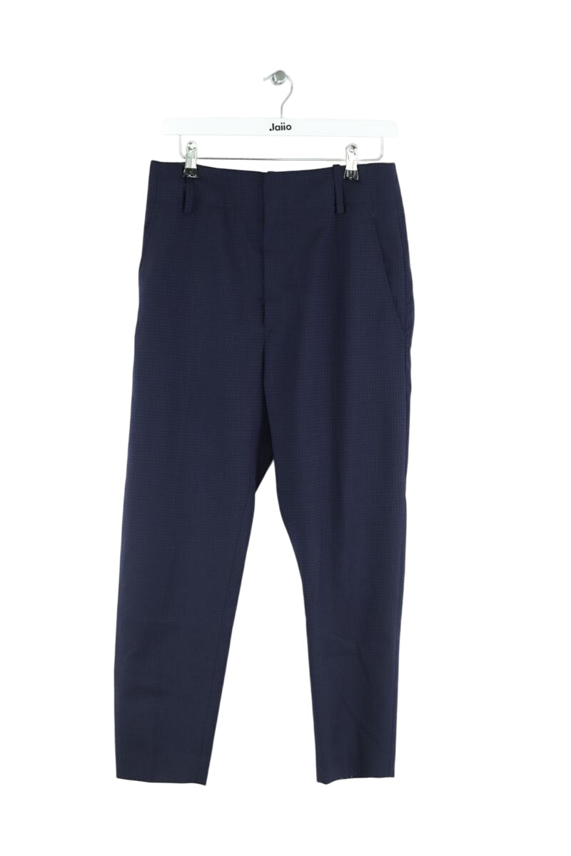 Bandol straight woollen trousers ISABEL MARANT ÉTOILE - SECONDE MAIN Blue
