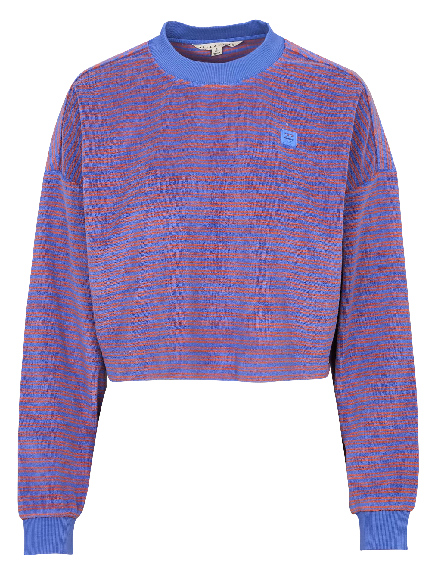 Sweat oversize col montant en coton mélangé BILLABONG Bleu