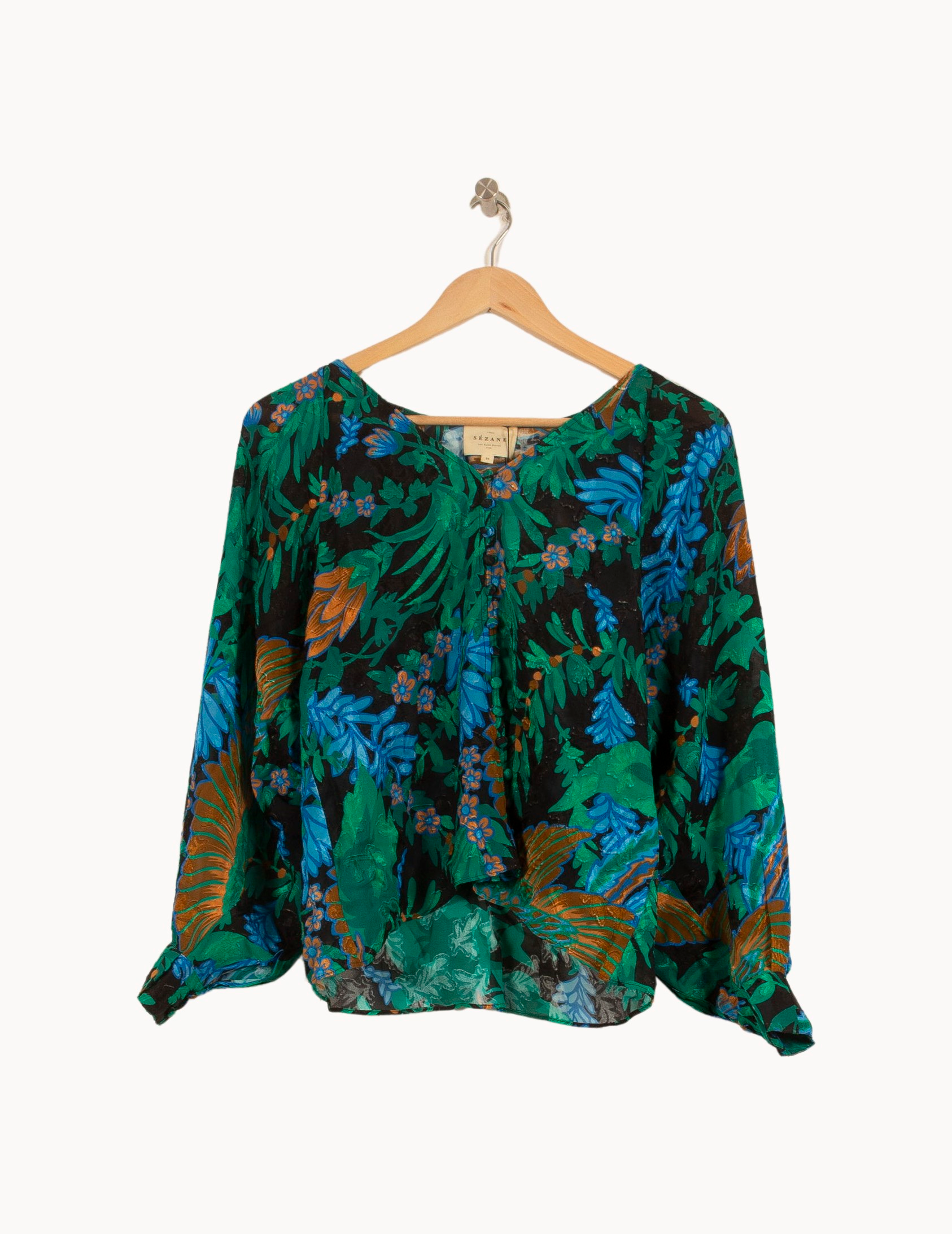 Blouse SEZANE - Seconde main Green