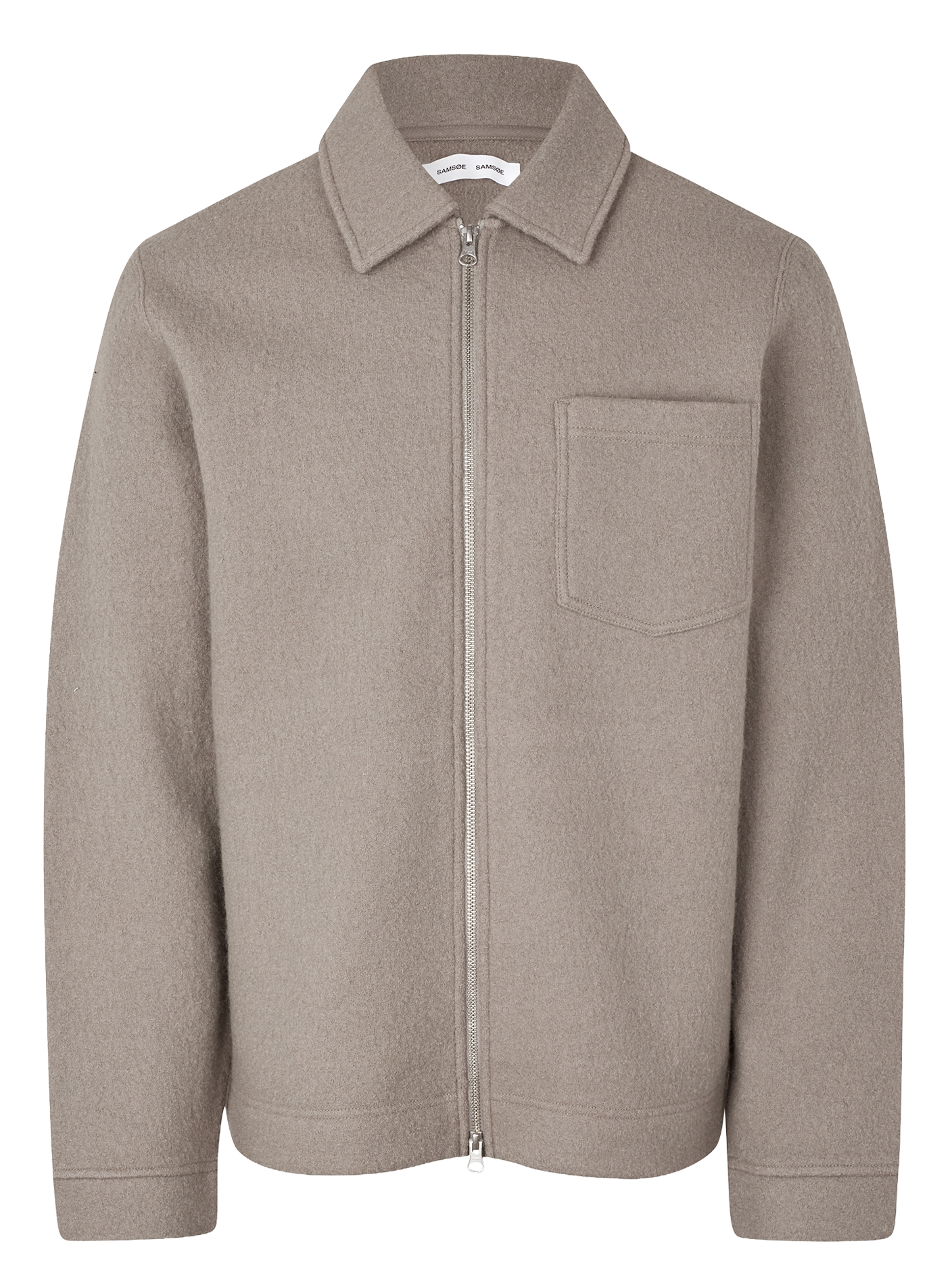 Veste en laine SAMSOE SAMSOE Beige
