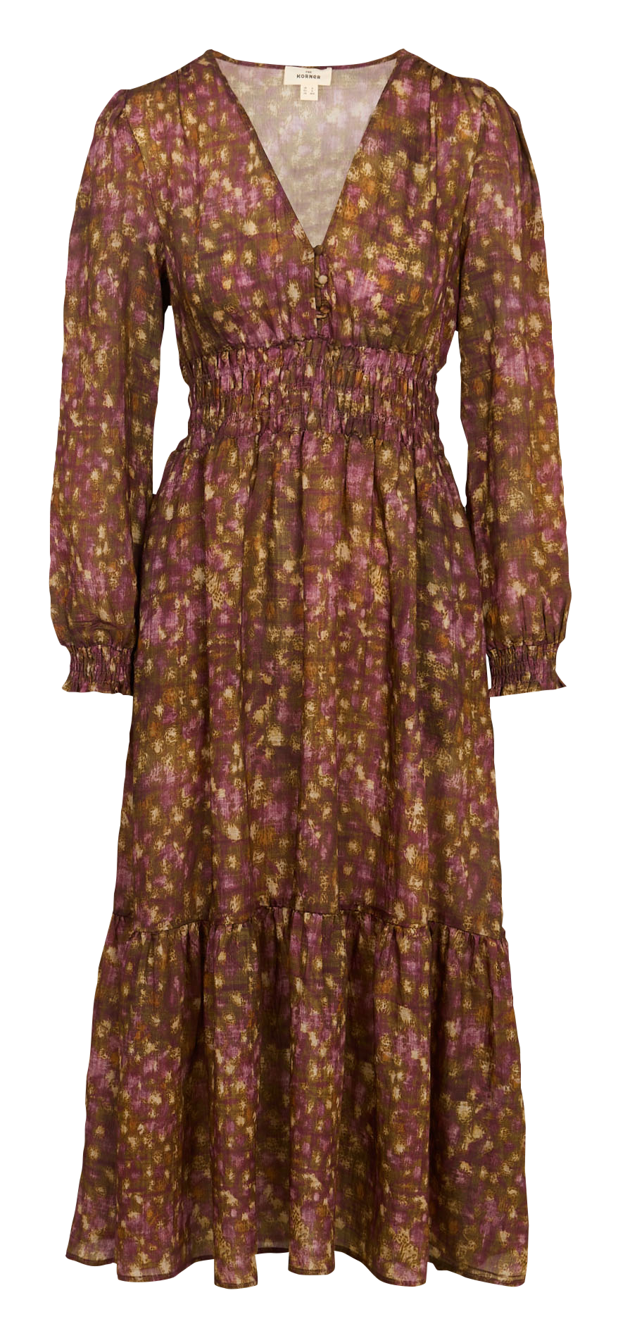 Atlas - Oversize-Pullover mit V-Ausschnitt THE KORNER Braun