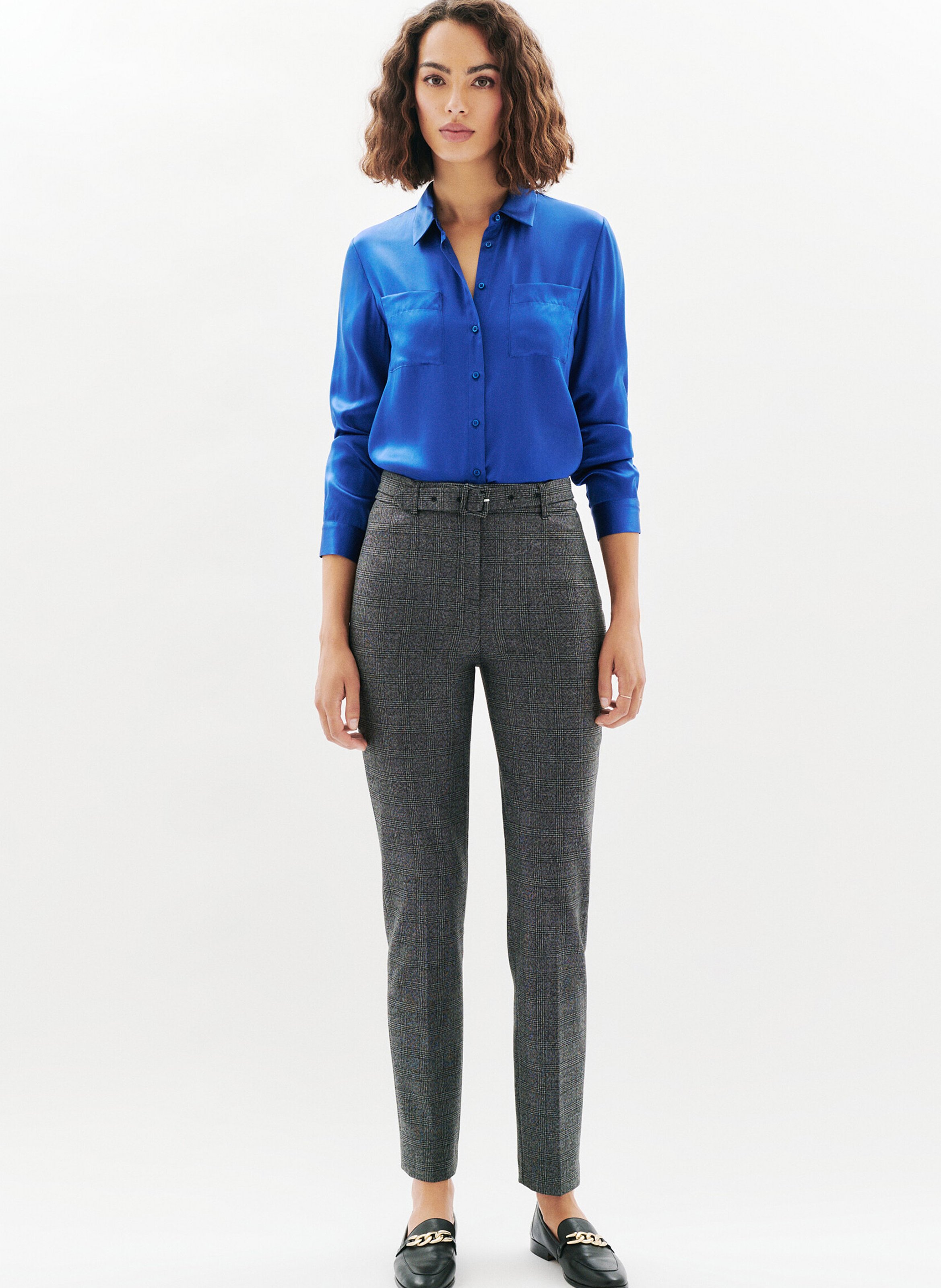 Carrot trousers CAROLL Grey