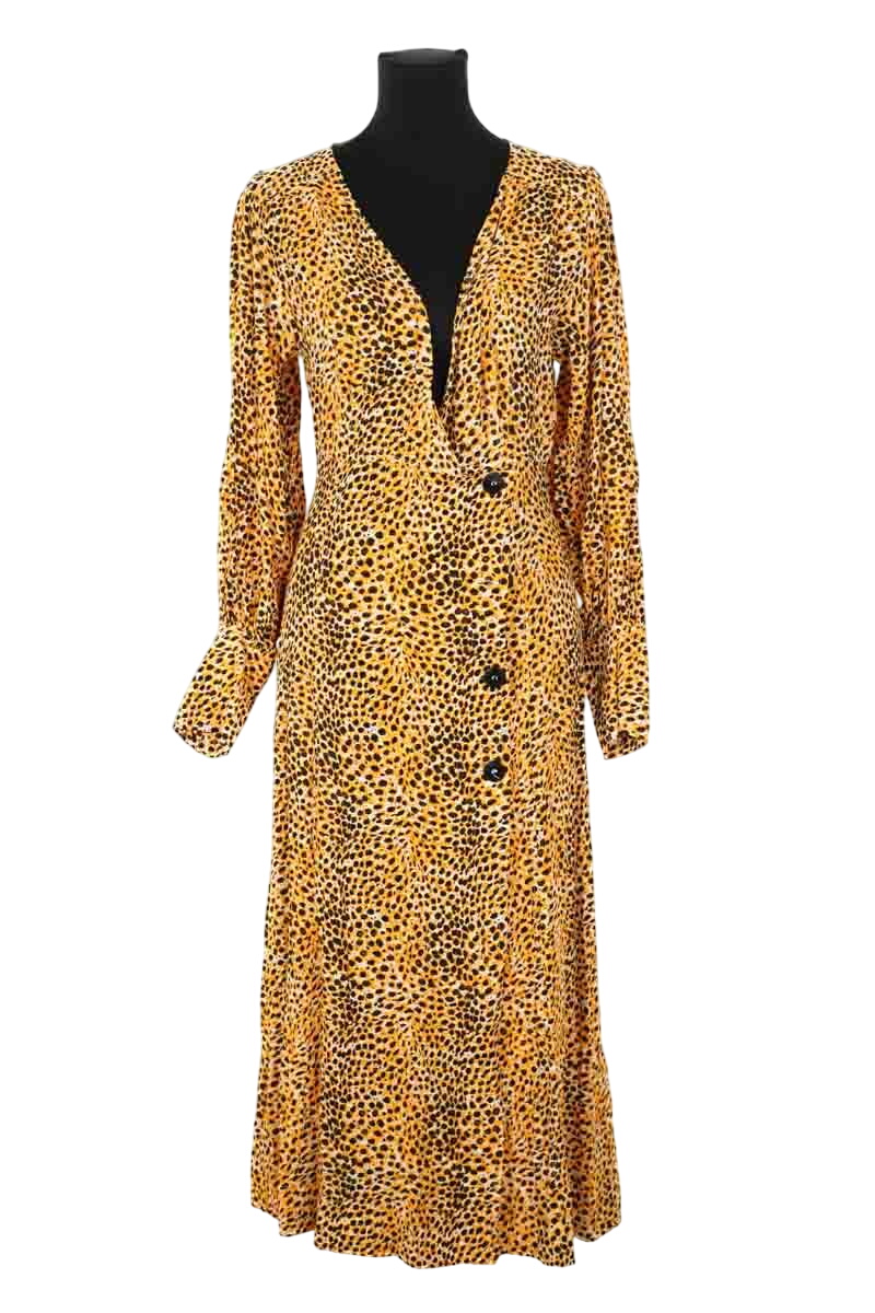 Dress GANNI - Seconde Main Yellow