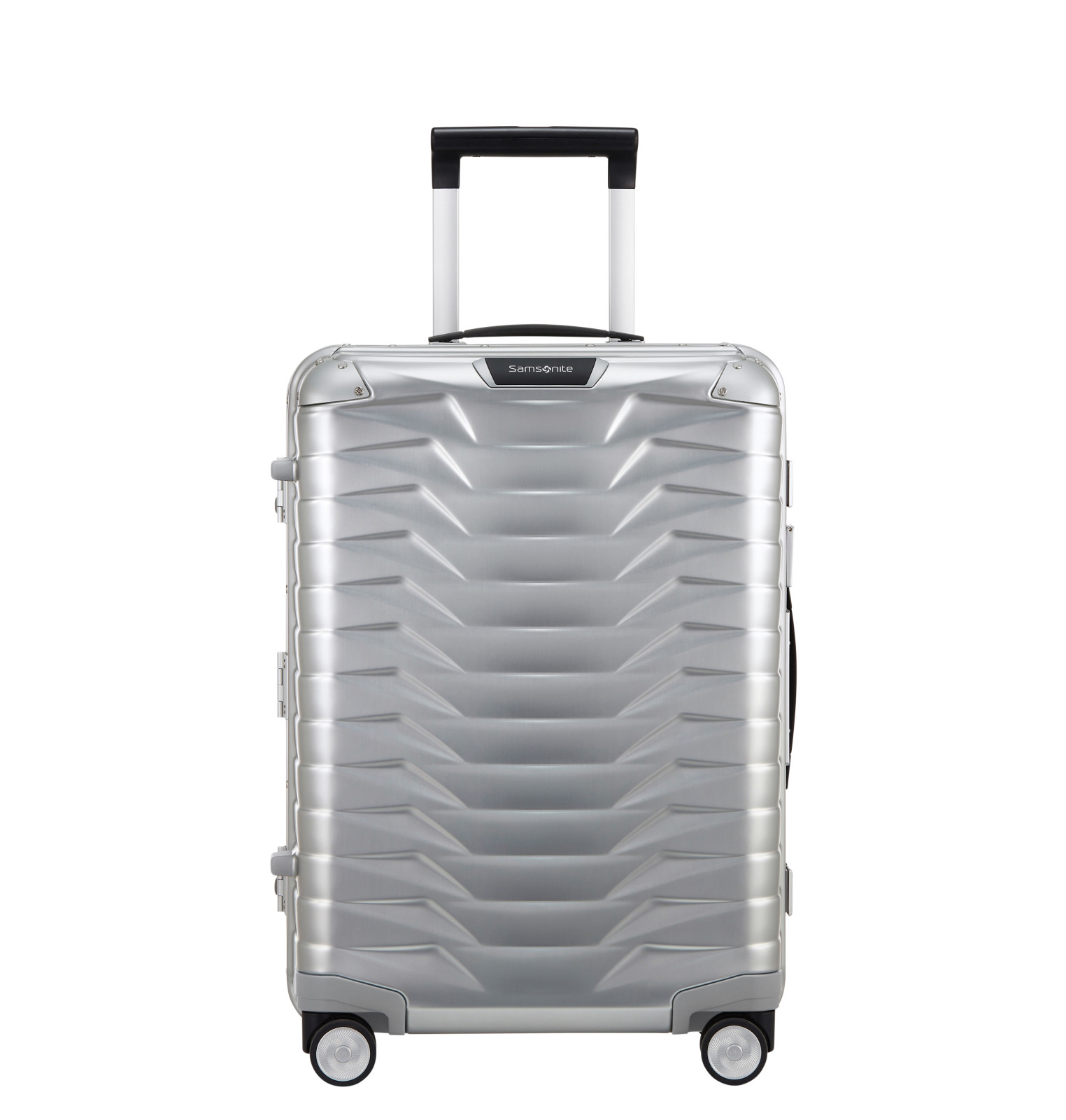 Proxis aluminum suitcase 4 wheels size s SAMSONITE Silver