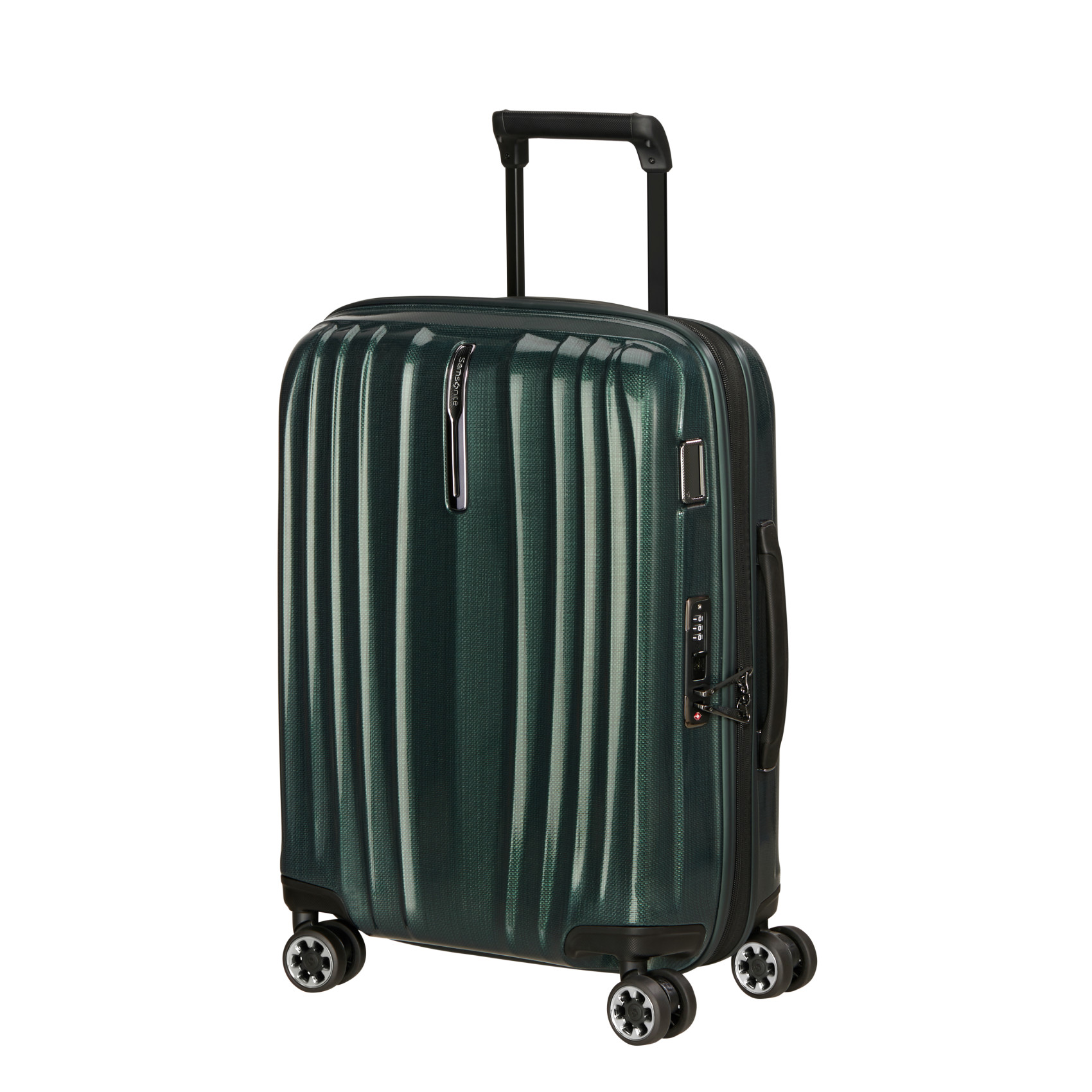 Nexis 4-Wheel Carry-On Suitcase SAMSONITE Green