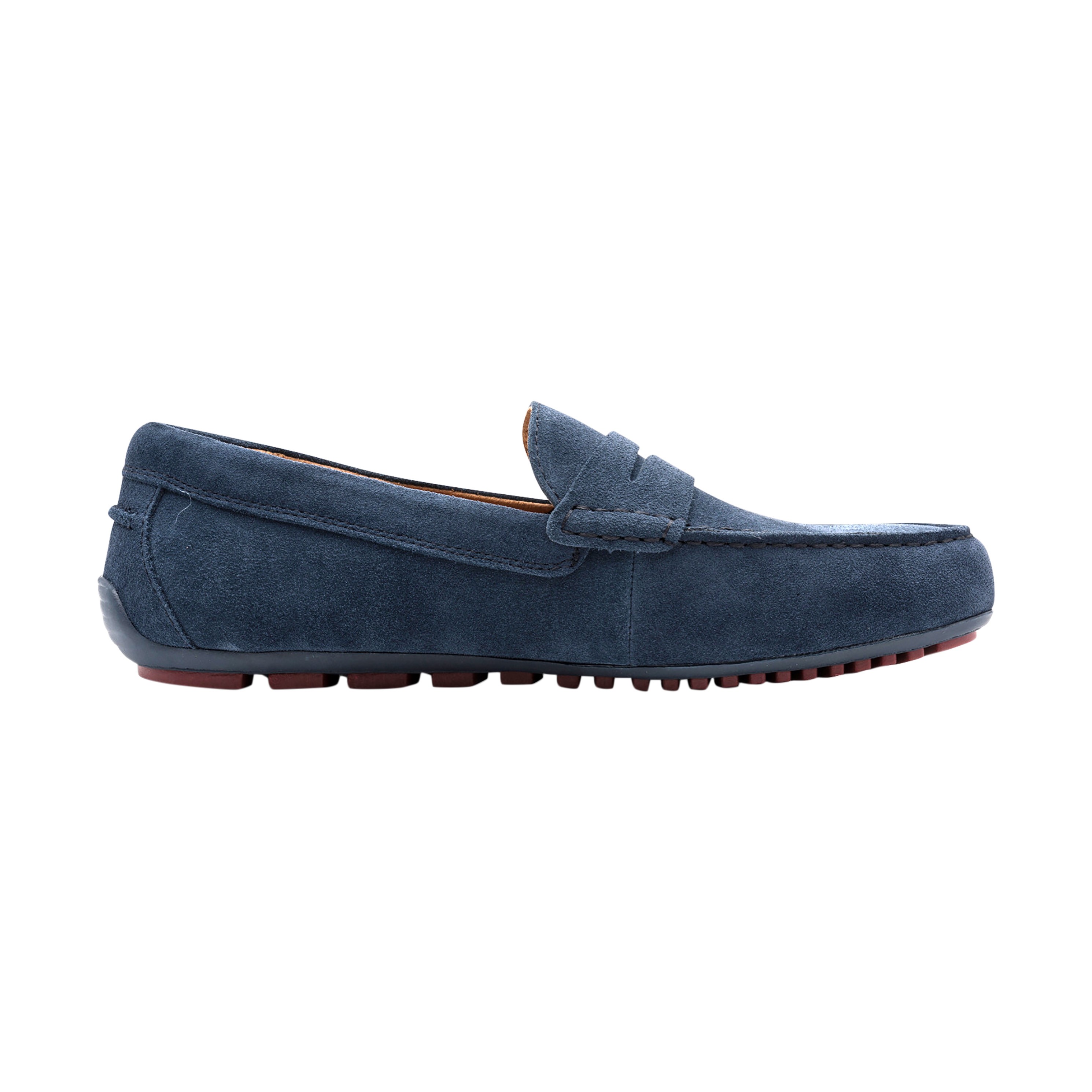Leather moccasins TAMARIS Blue