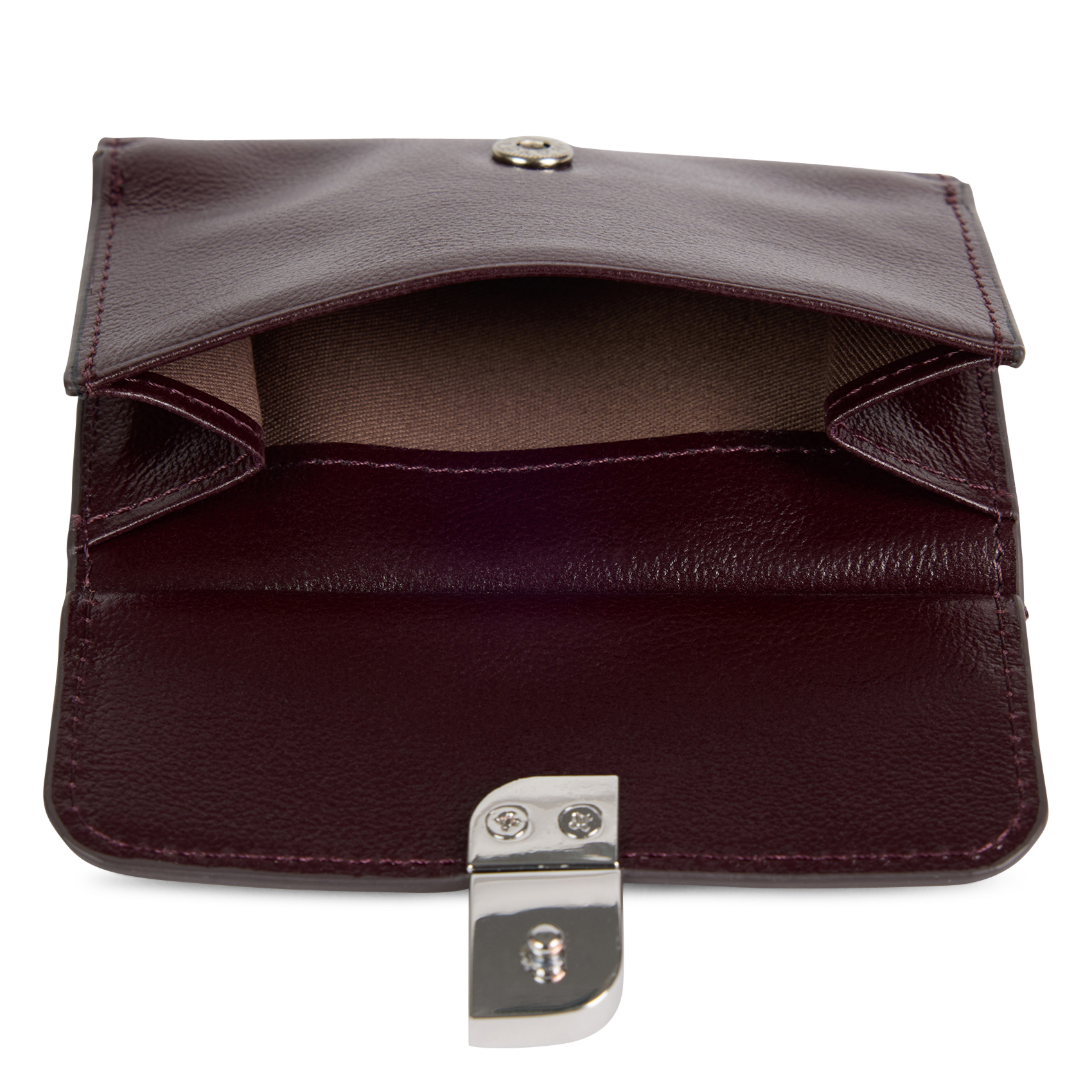 Portefeuille en cuir NAT & NIN Violet