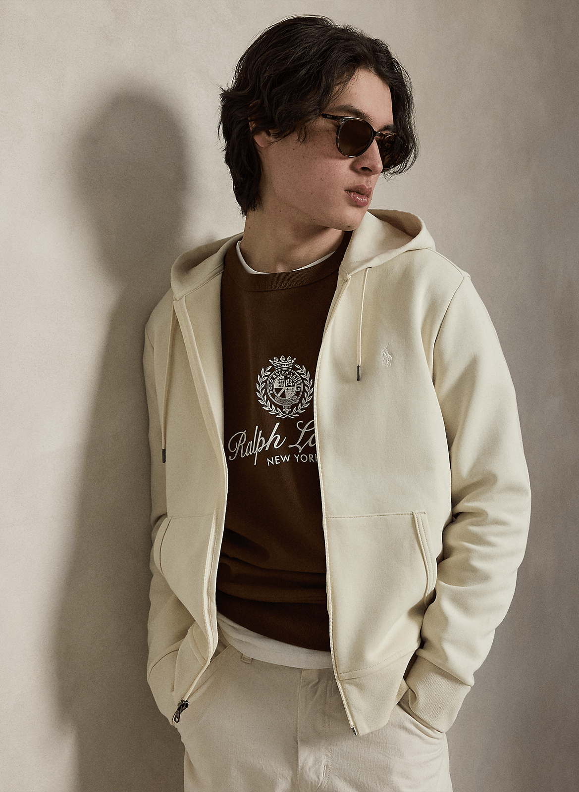 Hoodie POLO RALPH LAUREN Beige