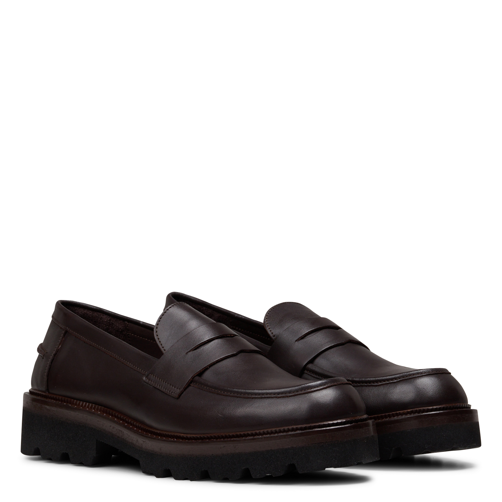 Wildleder-Leder Mokassins MELLOW YELLOW Braun
