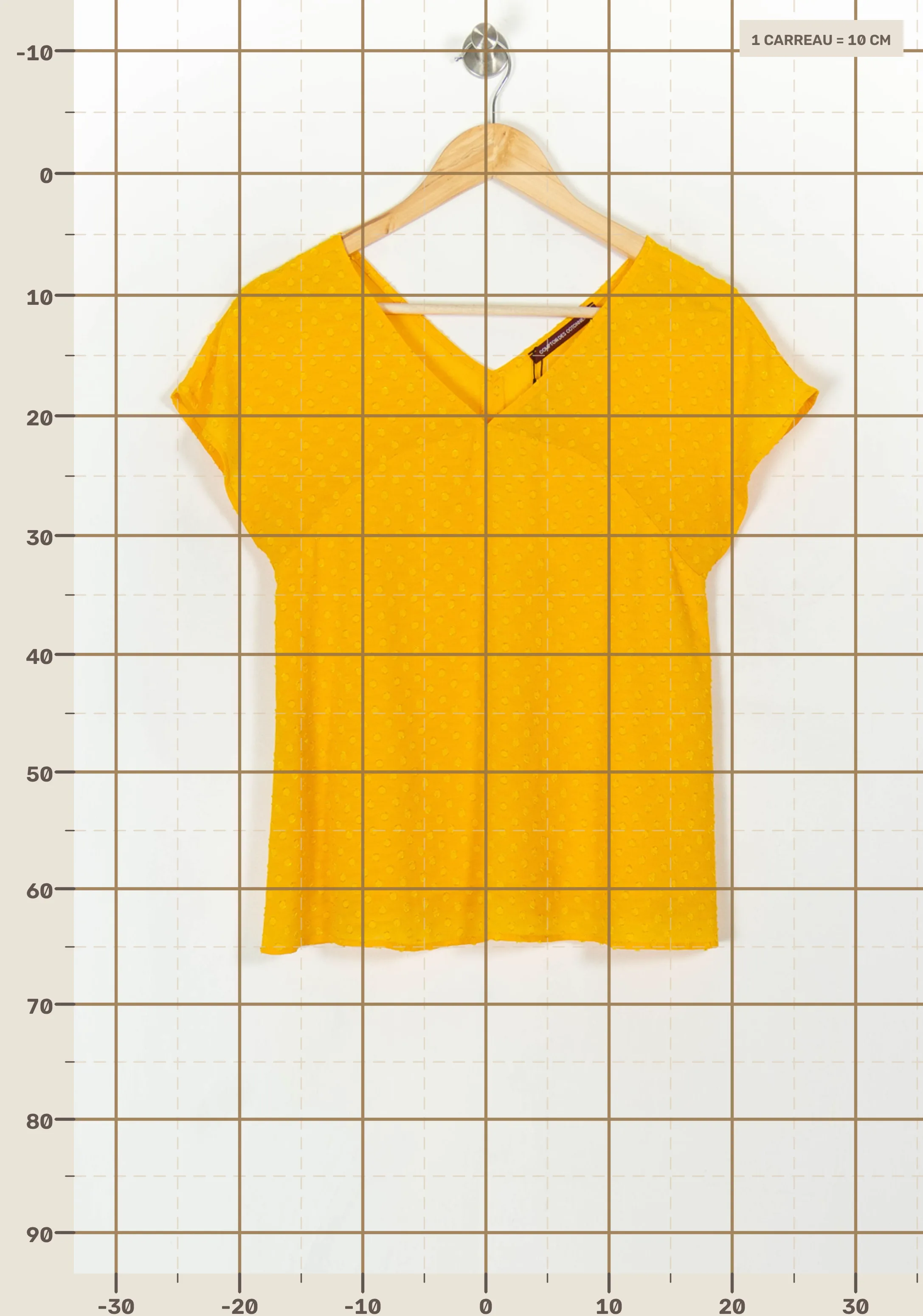 Shirt COMPTOIR DES COTONNIERS - Seconde main Yellow