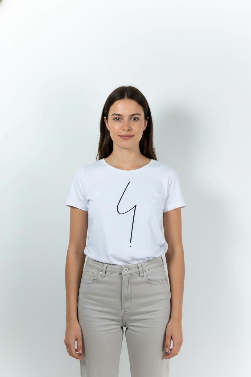 T-shirt AGNES B. - Seconde Main White