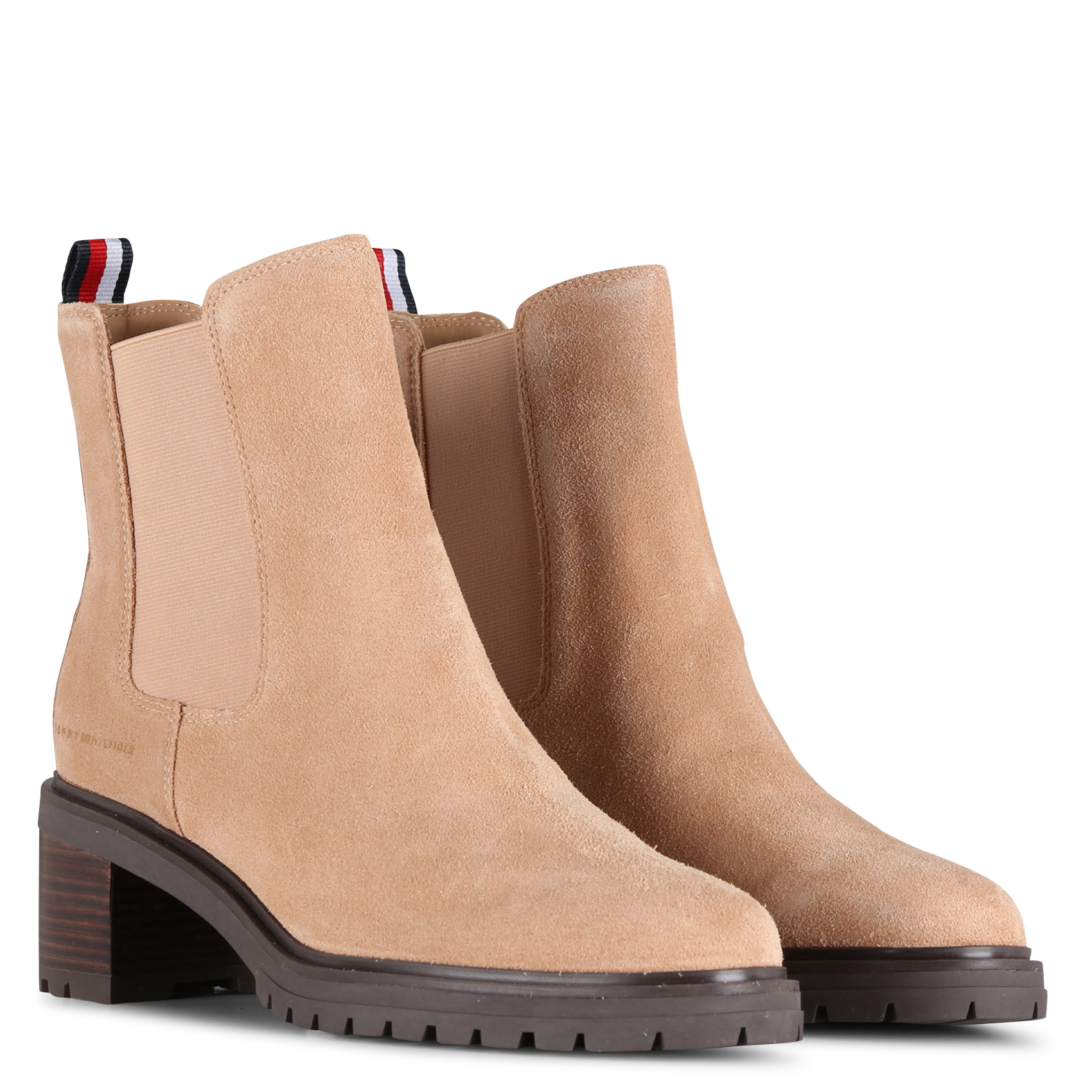 bottines tommy hilfiger femme daim