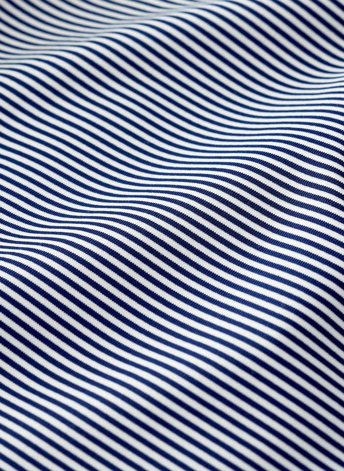 T-shirt anti-uv bleu/blanc rayé Petit Bateau