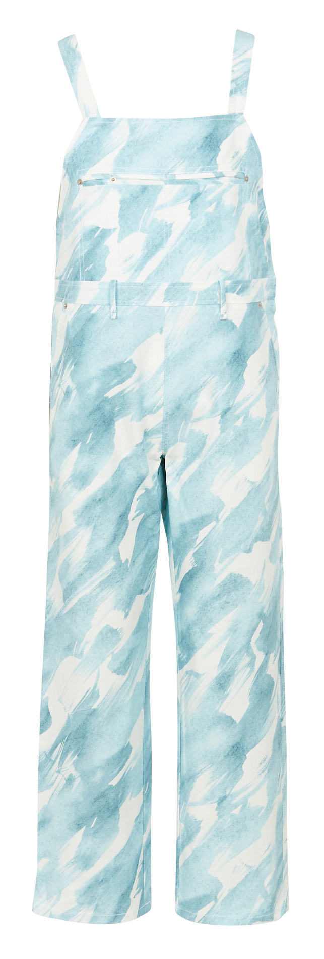 Salopette droite imprimée en coton  MARGAUX LONNBERG Bleu