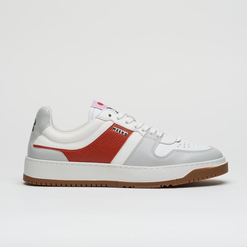 Eco-friendly low-top sneakers MEEKO Orange