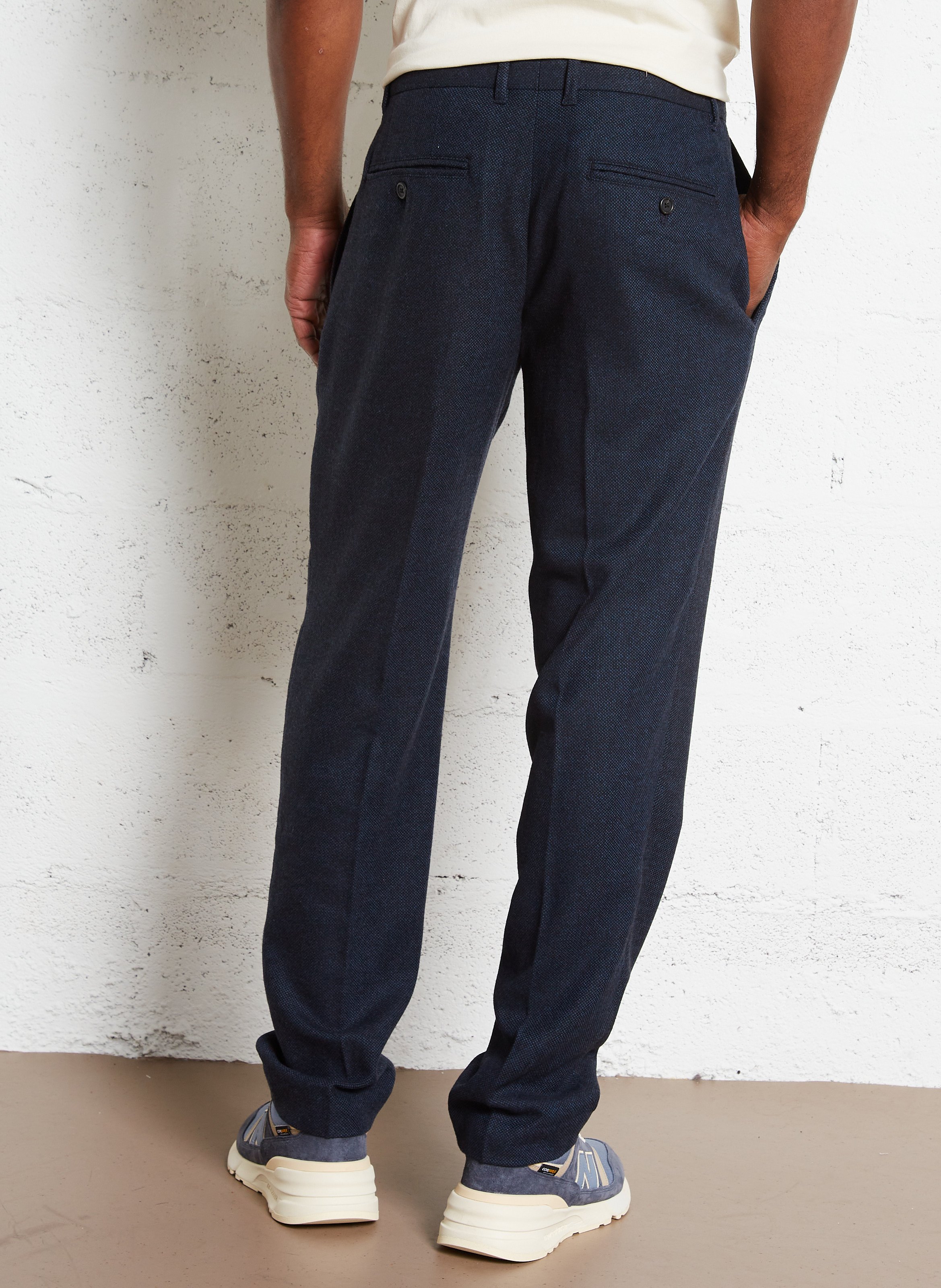 Straight-Fit Hose SELECTED Blau
