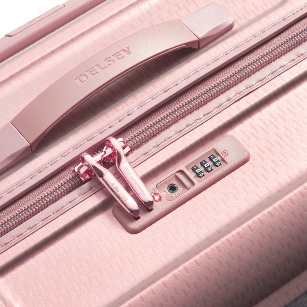Rigid cabin suitcase DELSEY PARIS Pink