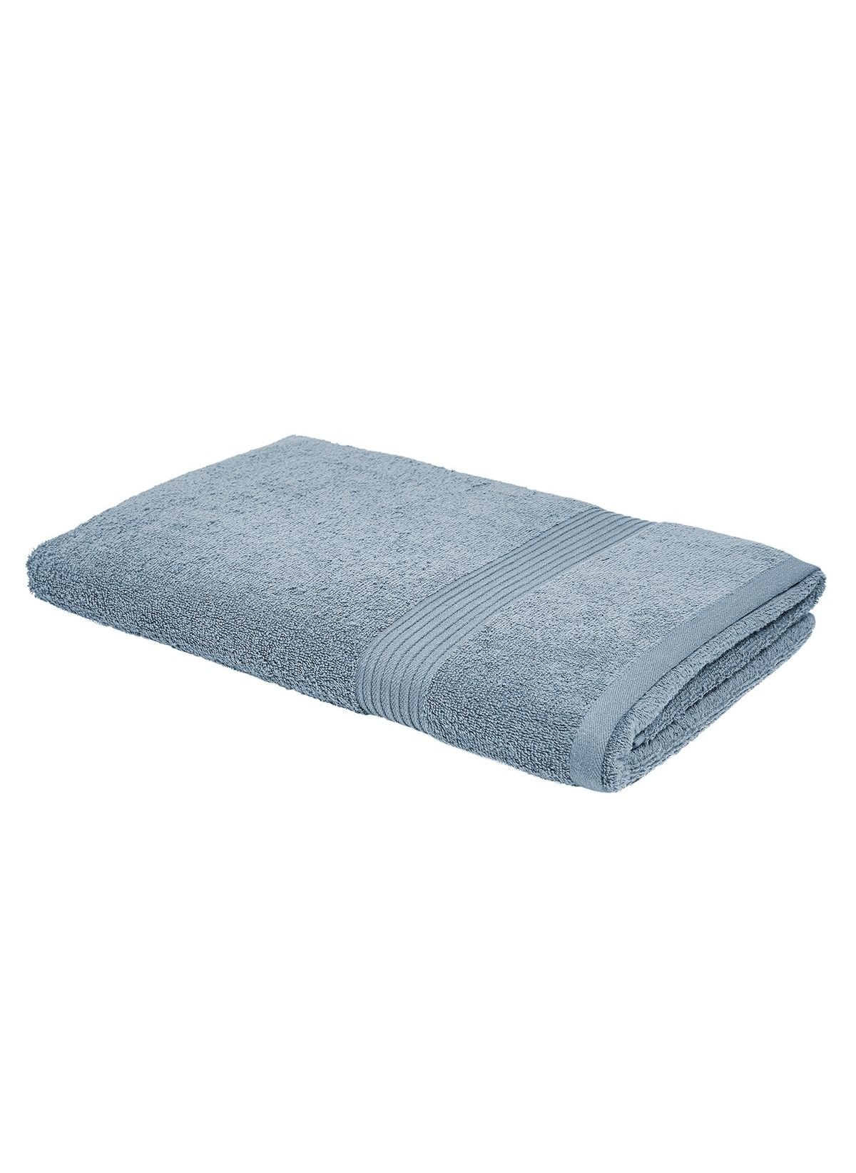 Solid color cotton beach towel TODAY LINGE DE MAISON Blue