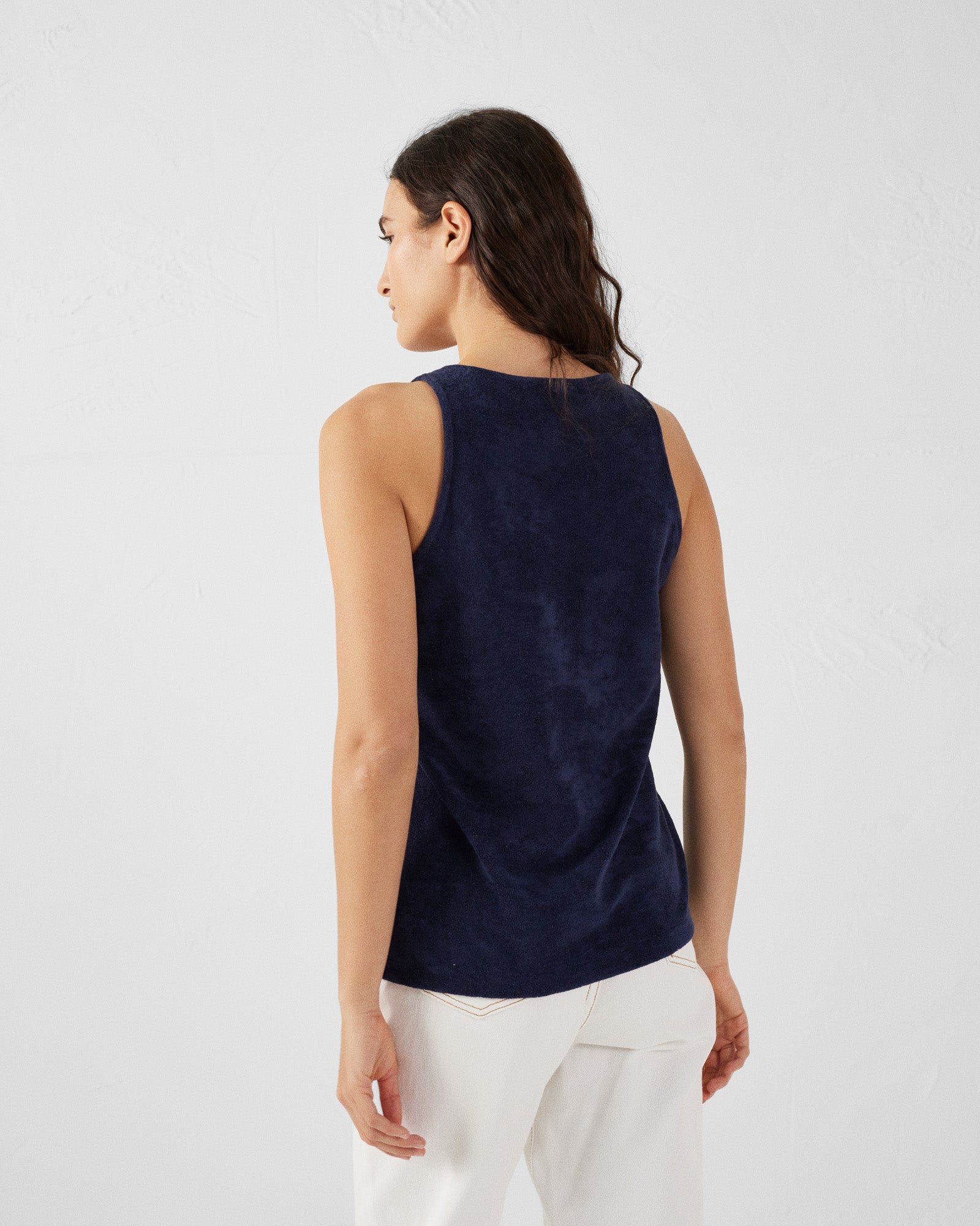 Margarita sponge tank top JOTT Blue