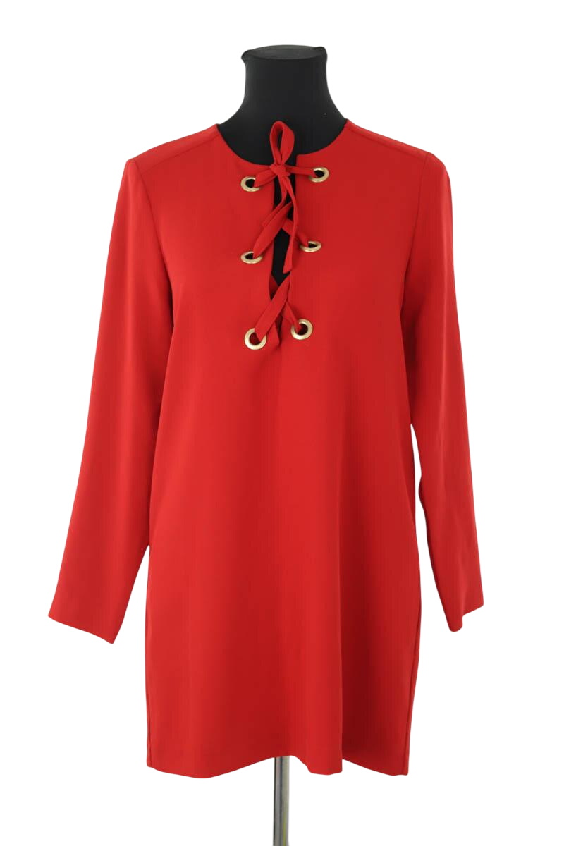 Red dress LAURENCE BRAS - Seconde Main Red