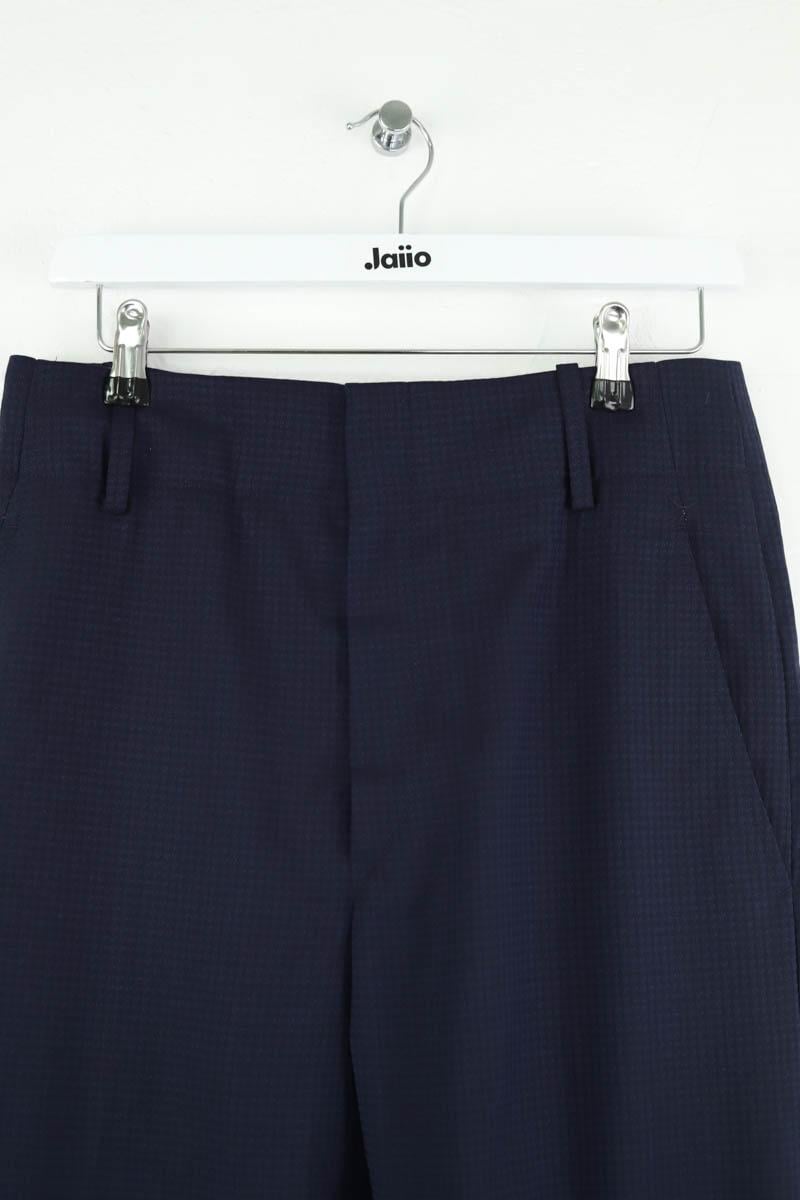 Bandol straight woollen trousers ISABEL MARANT ÉTOILE - SECONDE MAIN Blue