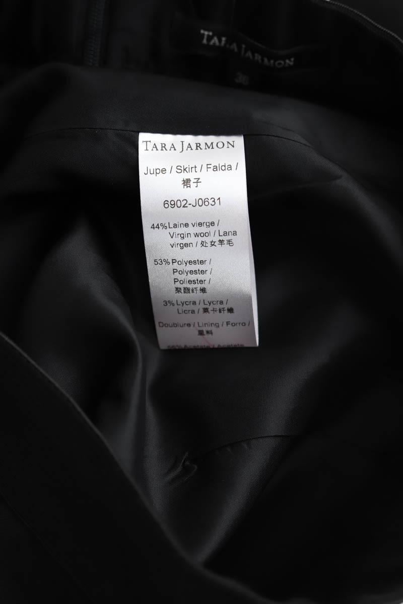 Wool skirt TARA JARMON - Seconde Main Black