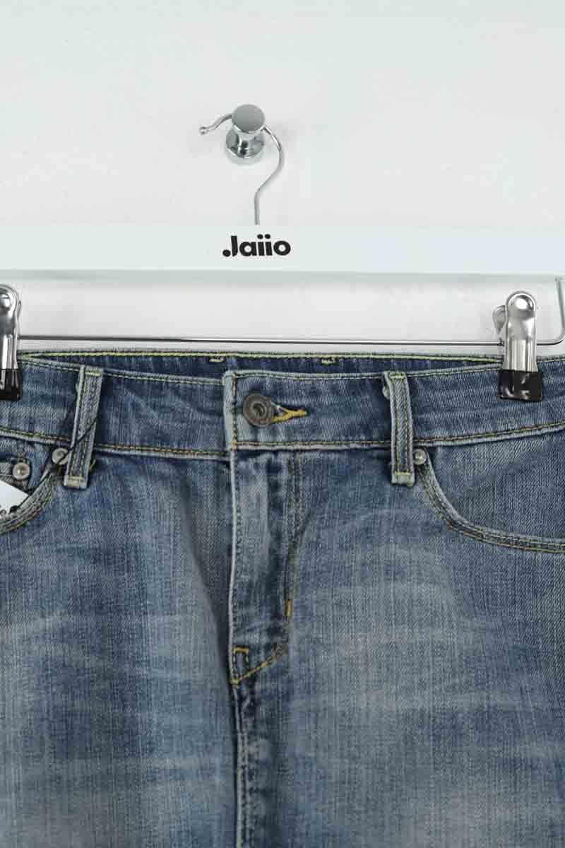 Cotton mini skirt LEVI'S - Seconde main Blue