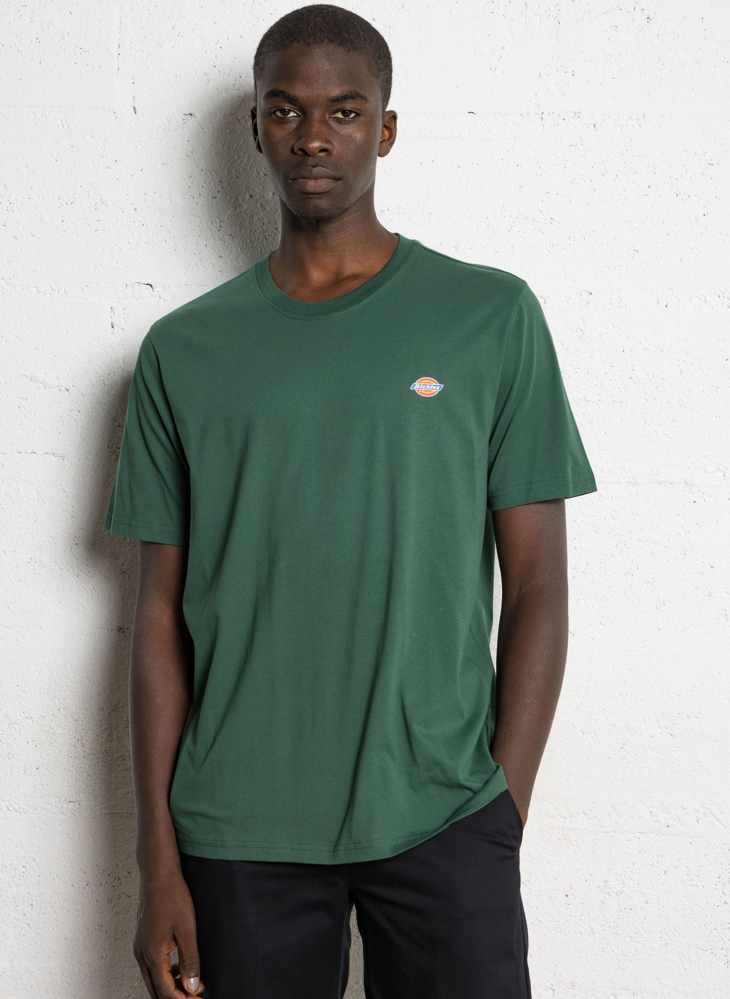 Tee-shirt droit col rond en coton DICKIES