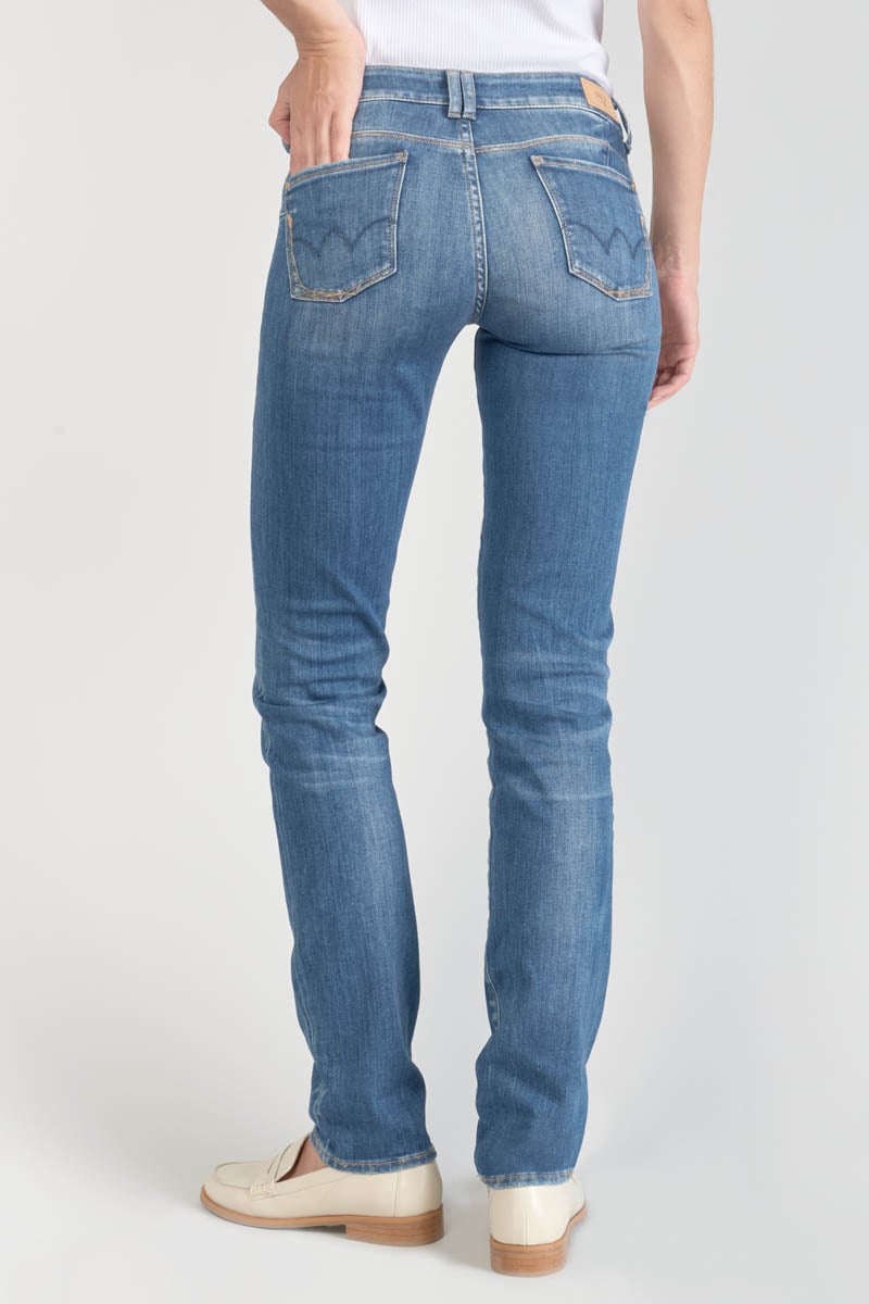 Straight Push-Up Pulp Jeans, 34 length LE TEMPS DES CERISES Blue