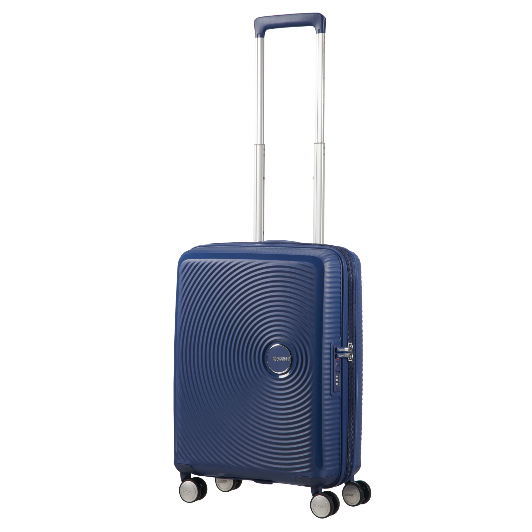 Soundbox suitcase 4 wheels size s AMERICAN TOURISTER Blue