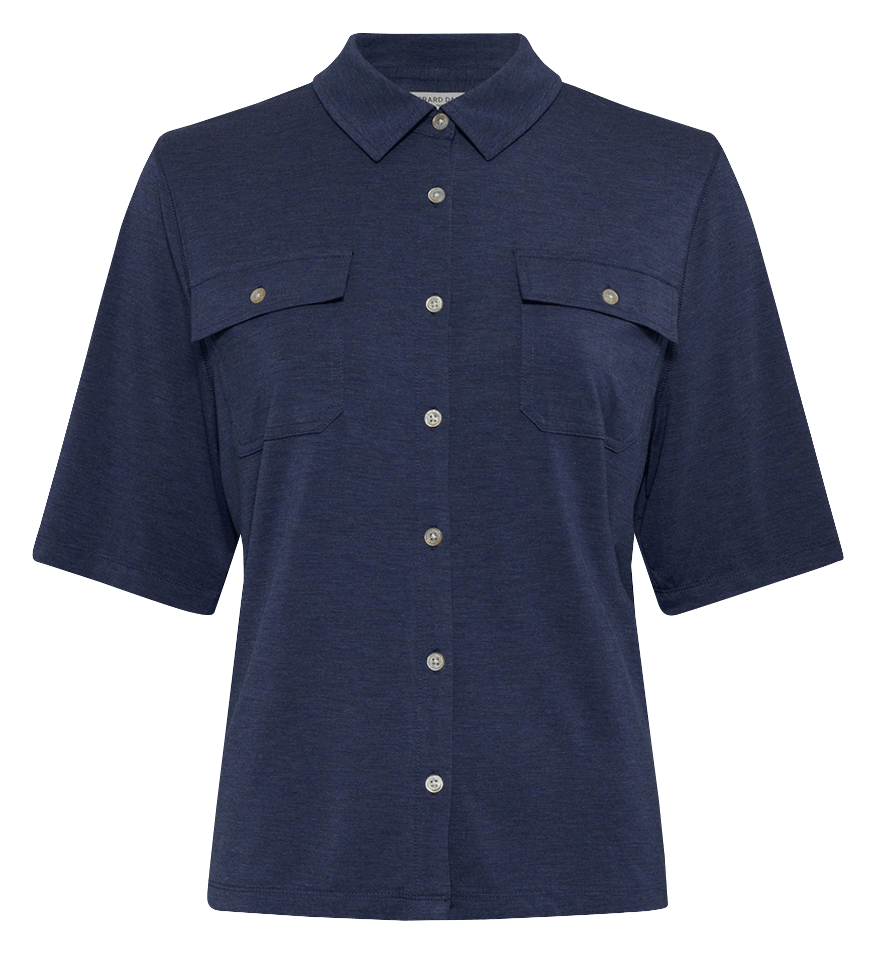 Bedrucktes Hemd mit klassischem Kragen GERARD DAREL Blau