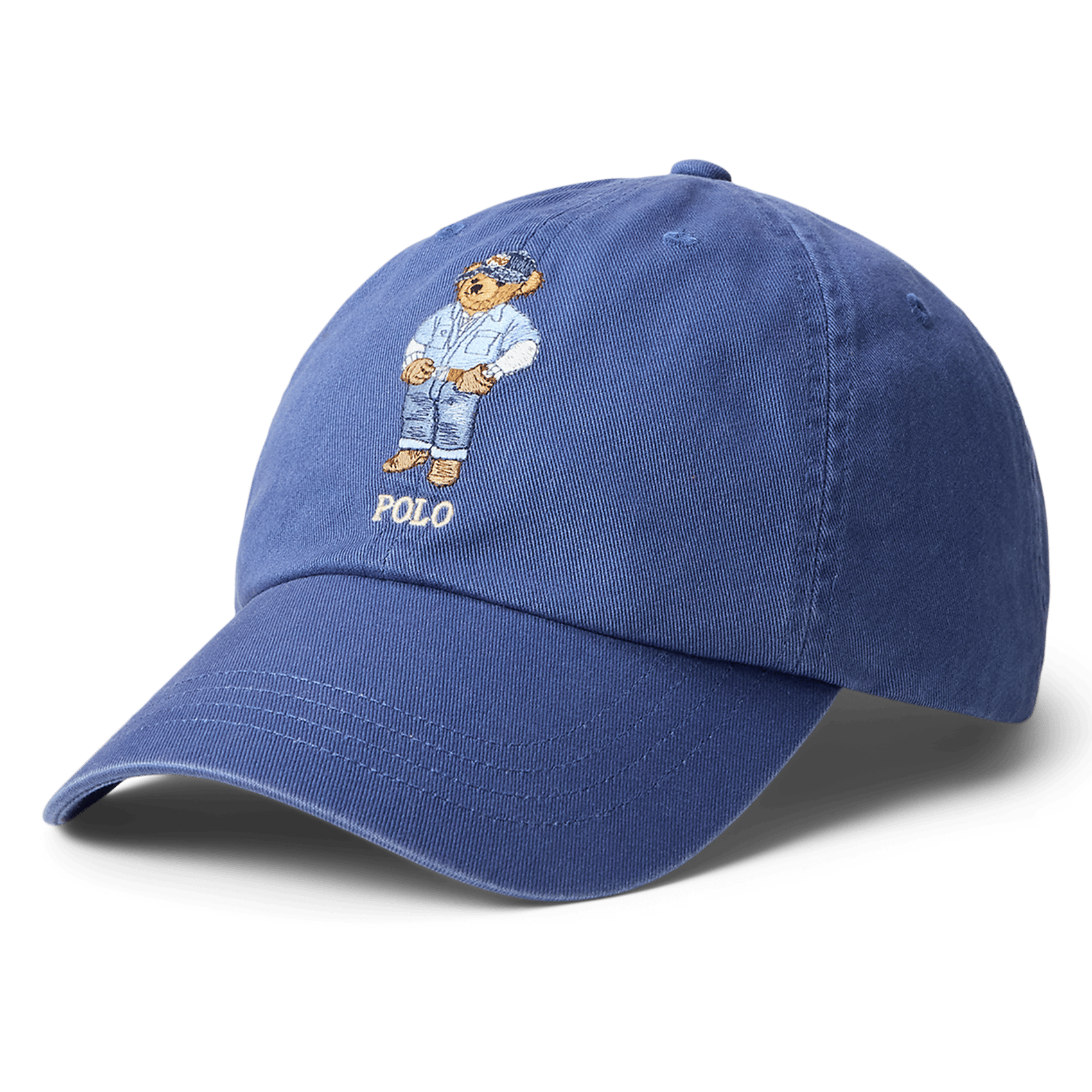 Embroidered baseball cap POLO RALPH LAUREN Blue