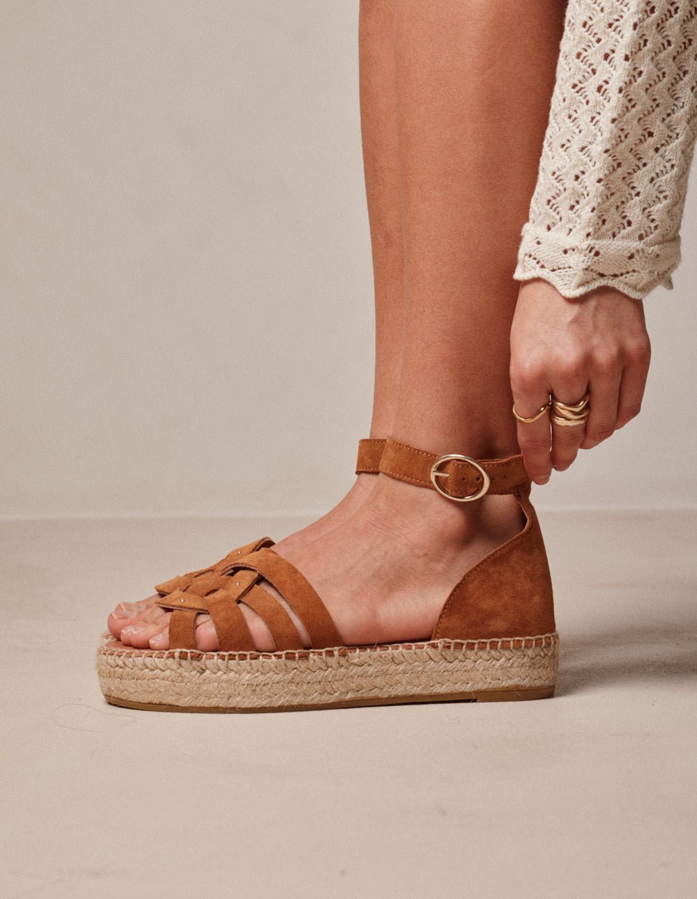 Espadrilles ODAJE Marron