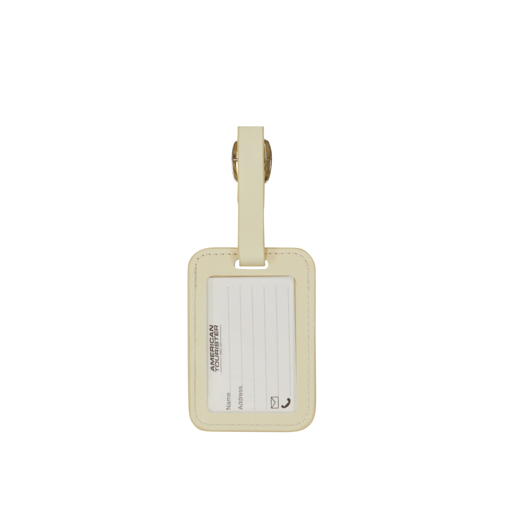 Luggage tag size S AMERICAN TOURISTER Beige