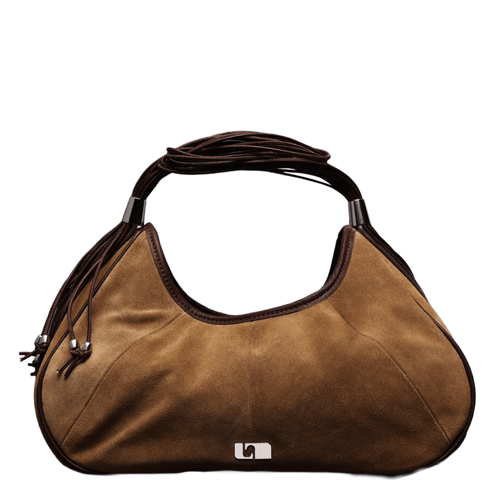 Sac porté  épaule en coton LAAGAM Beige